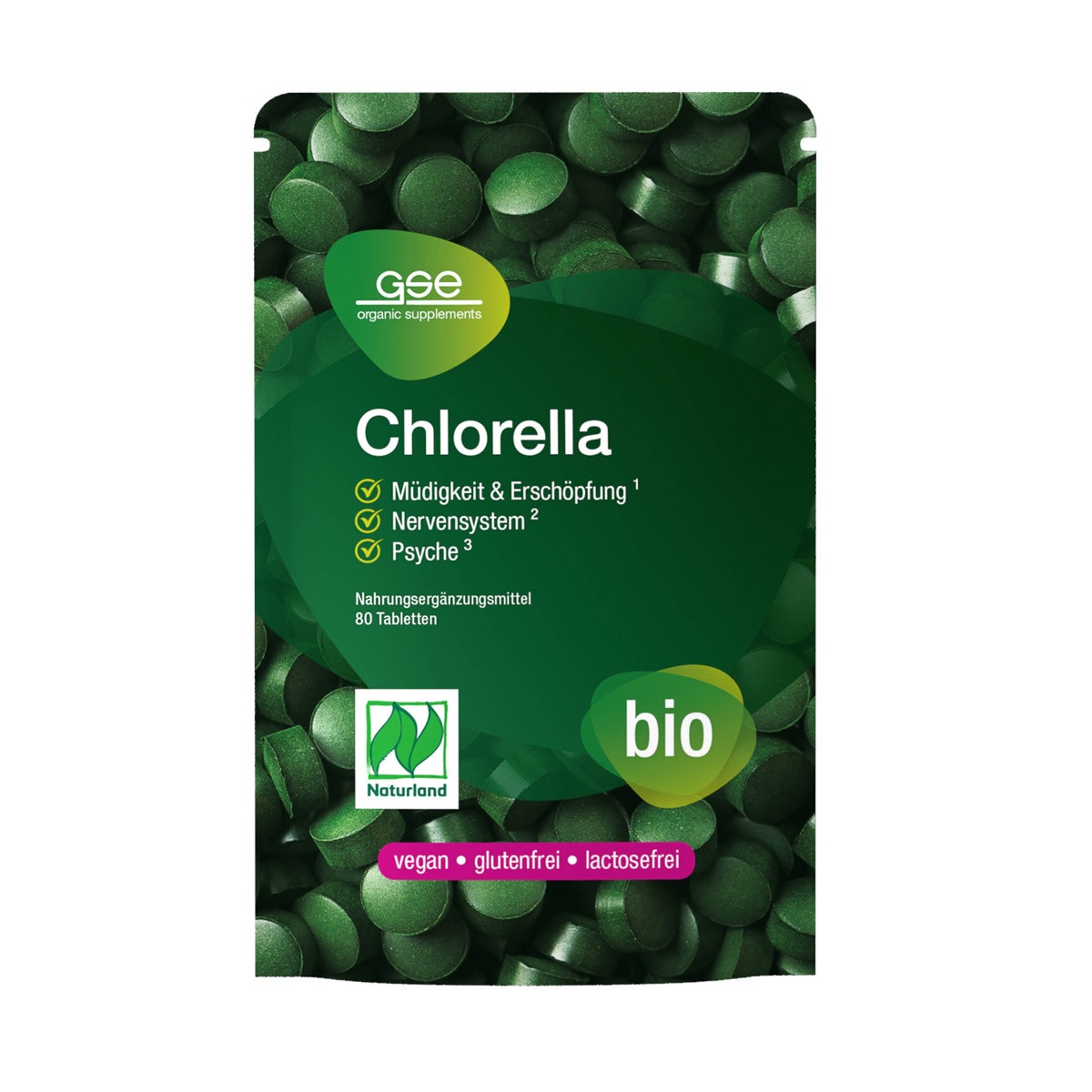Bio-Chlorella-Tabletten