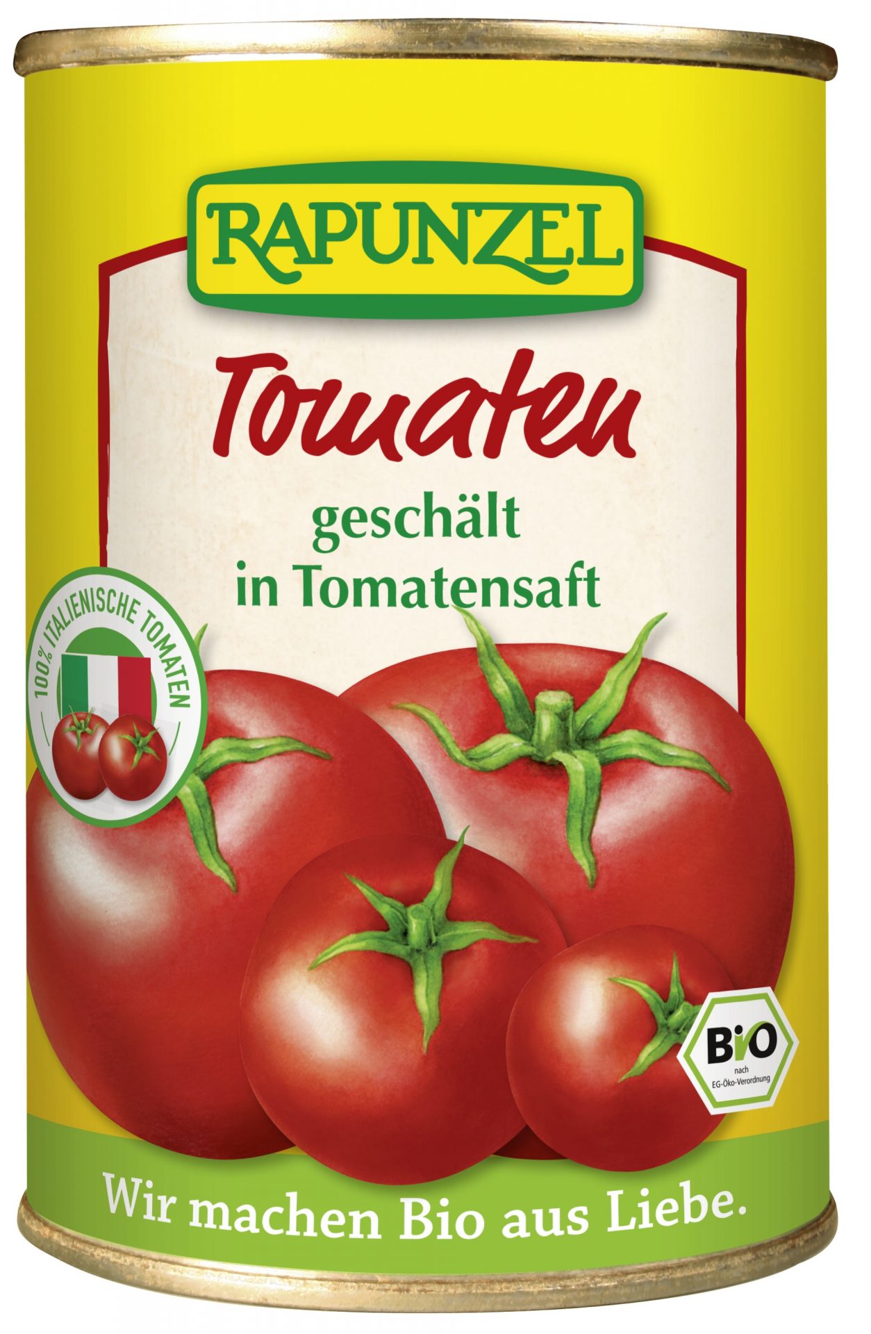 Tomaten geschält in Tomatensaft