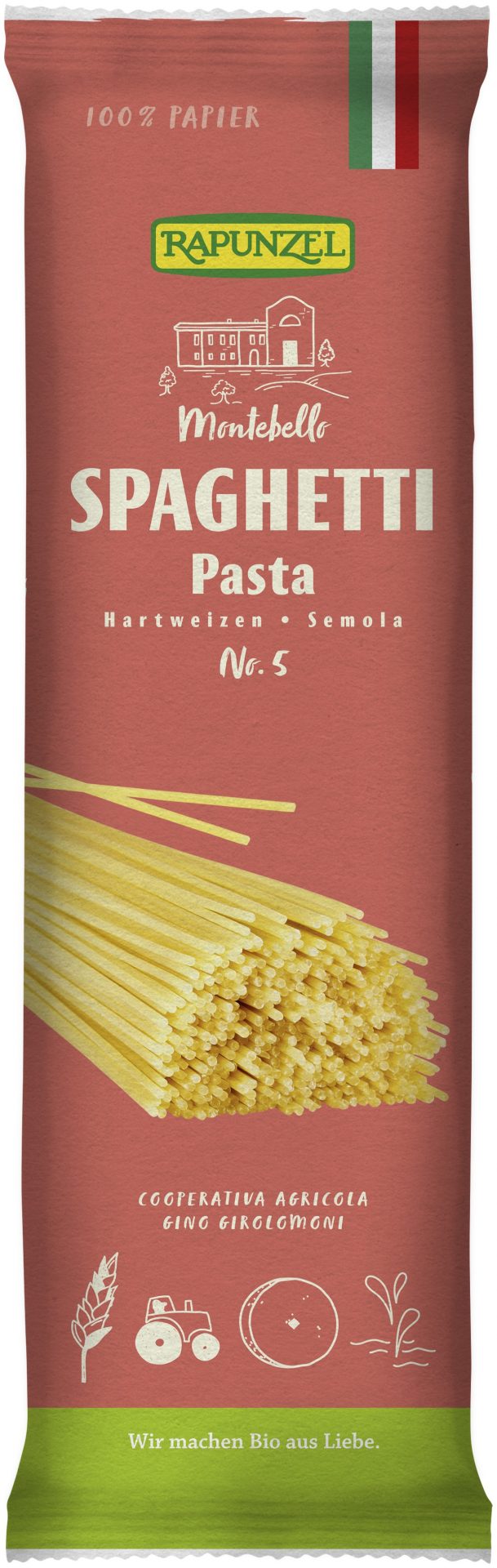 Spaghetti, semola