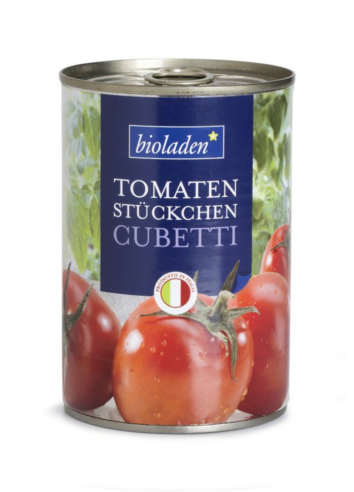 b* Cubetti Tomatenstücke
