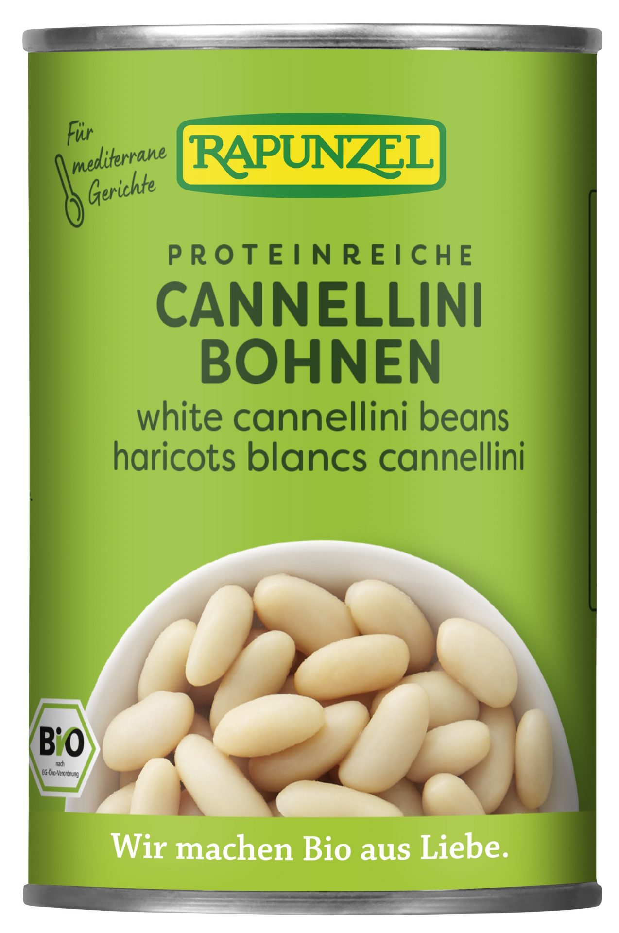 Weiße Cannellini-Bohnen