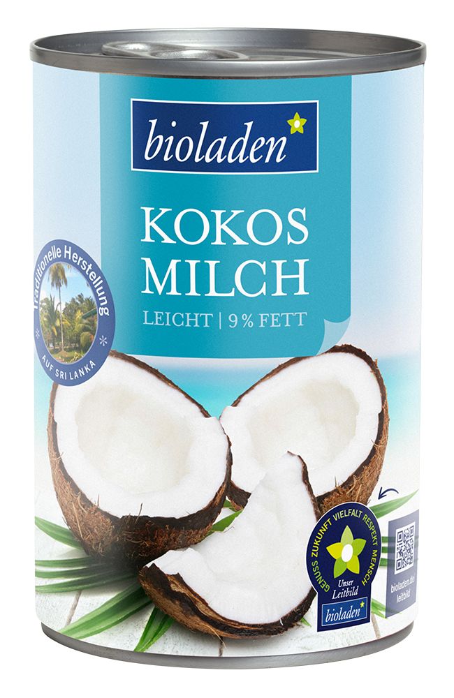 Kokosmilch fettarm 9%