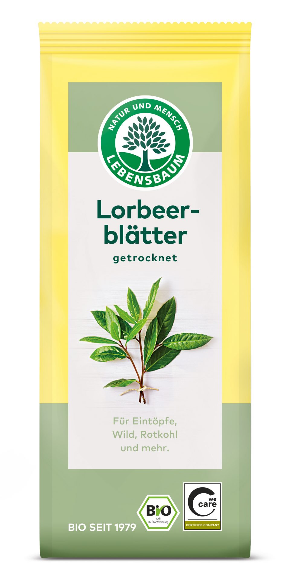 Lorbeerblatt, ganz
