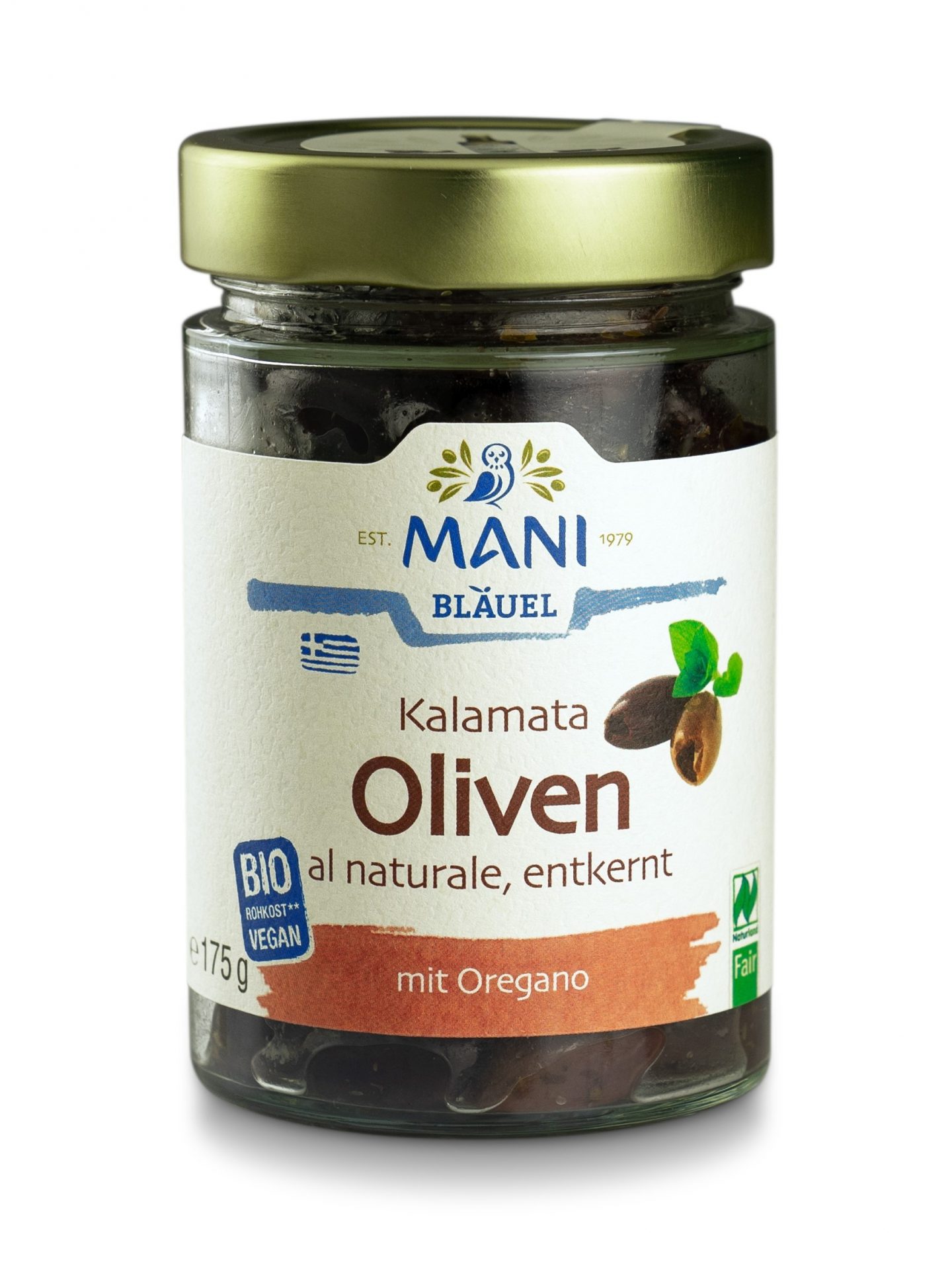 Kalamata Oliven al naturale, entkernt