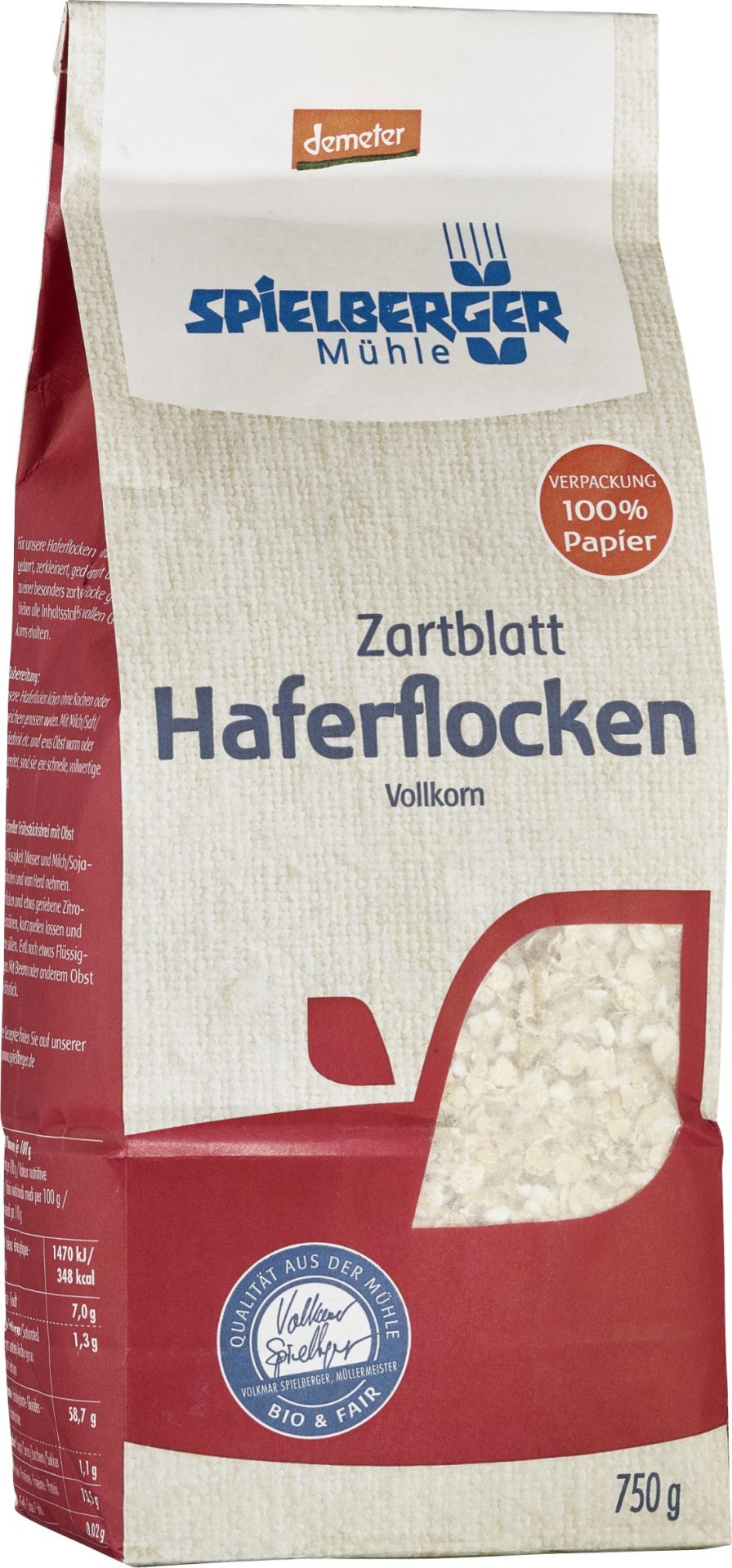 Haferflocken Zartblatt