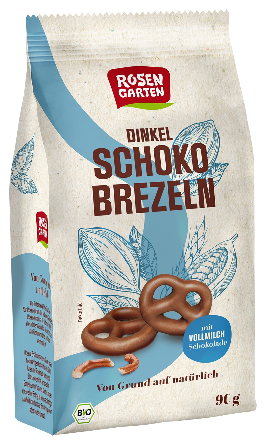 Dinkel Schokobrezeln