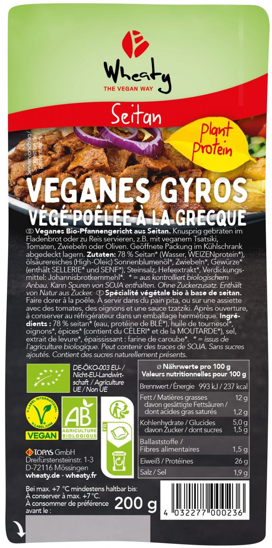 Veganes Gyros