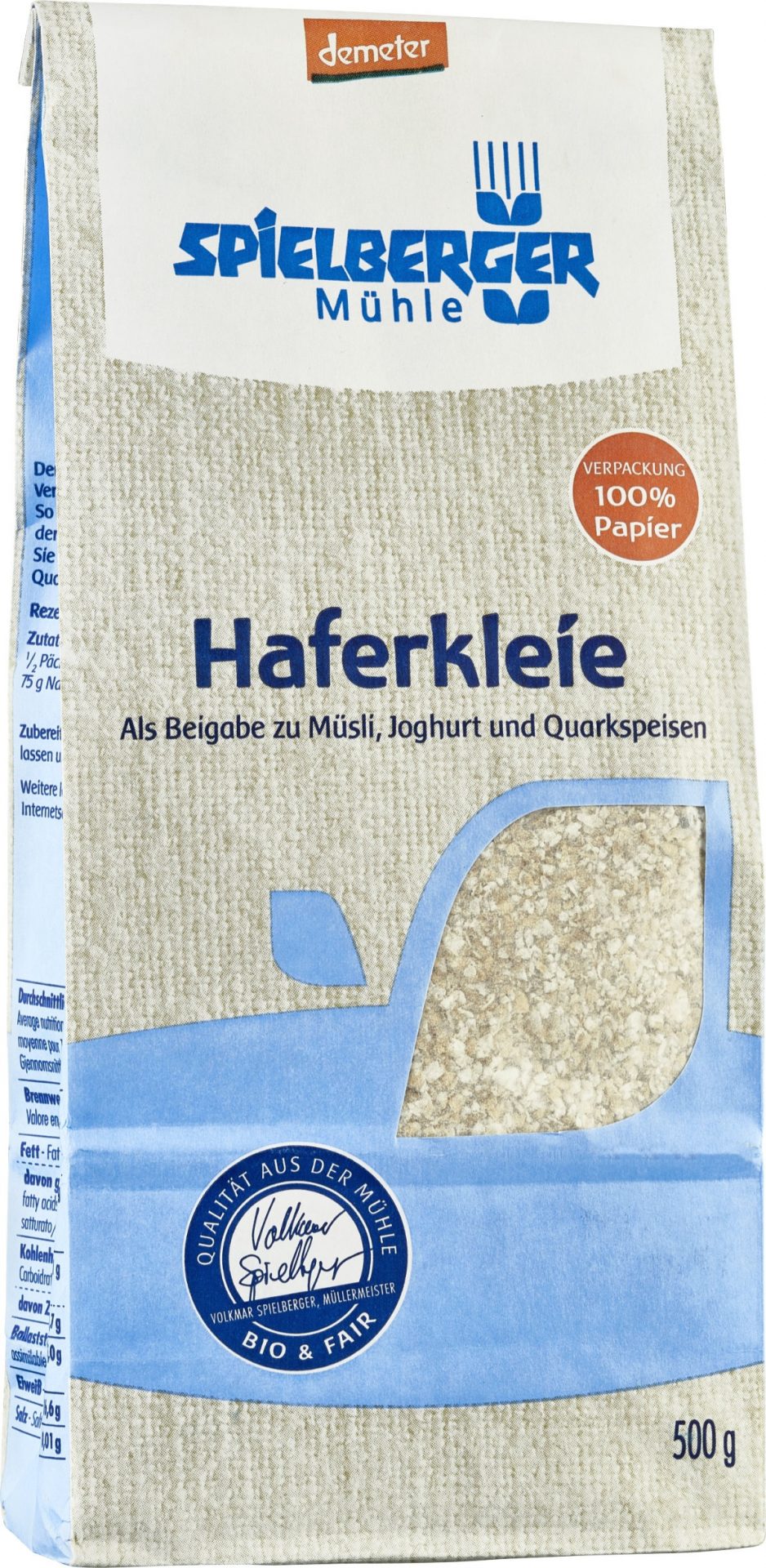 Haferkleie, demeter