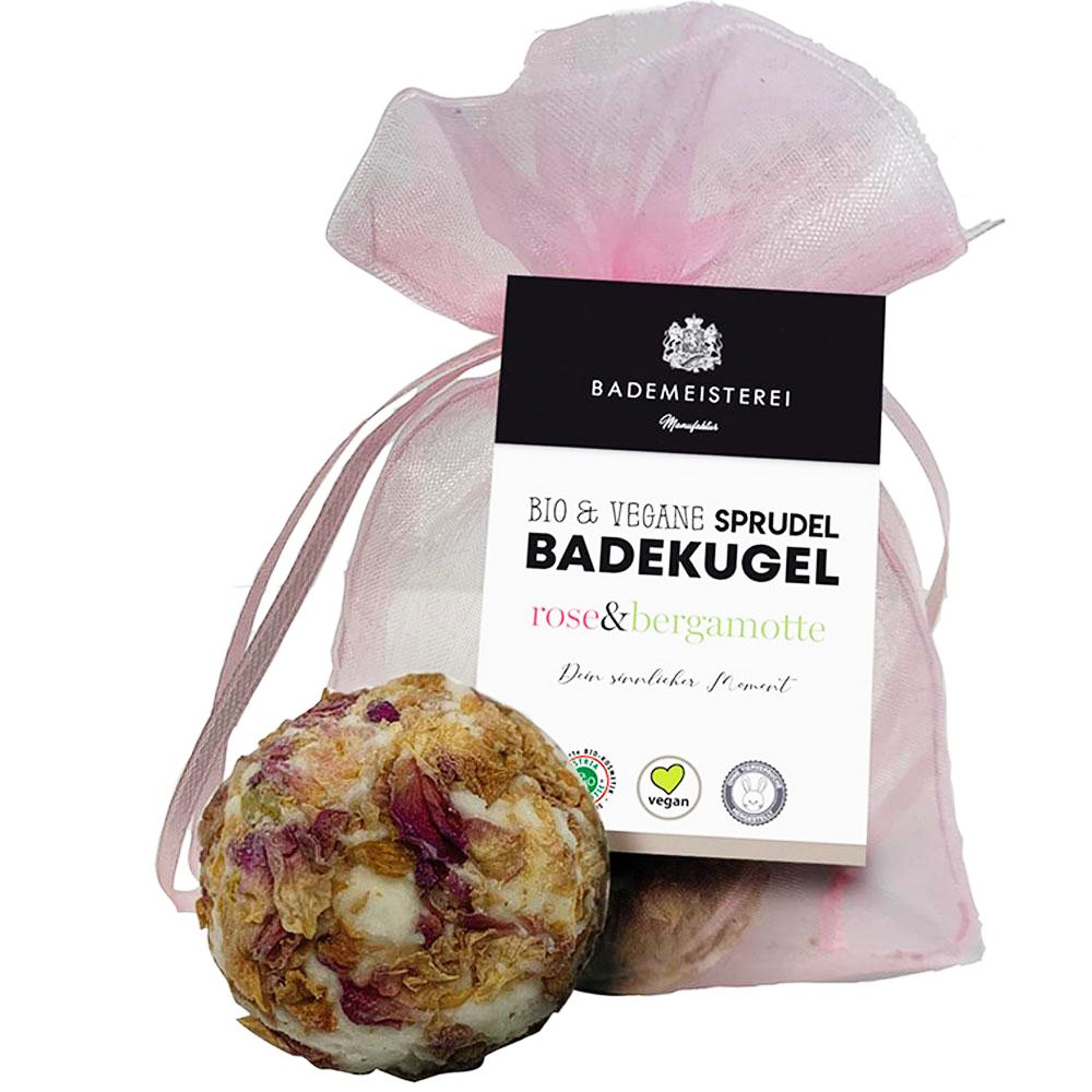 Badekugel Bergamotte & Ros
