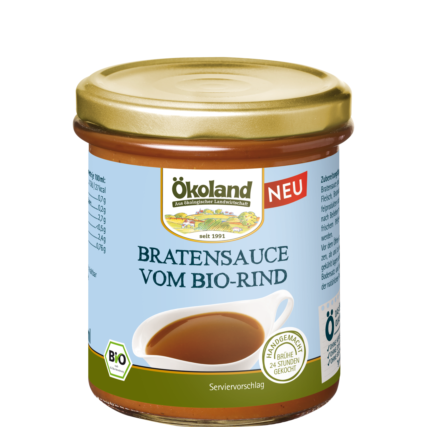 Bratensauce vom Bio-Rind