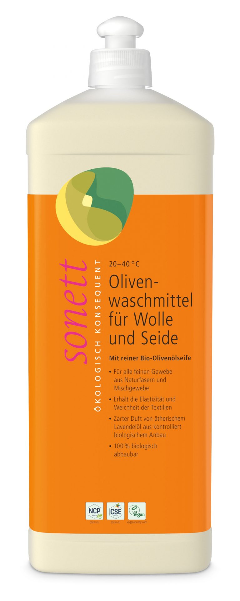 Wolle und Seide Olive