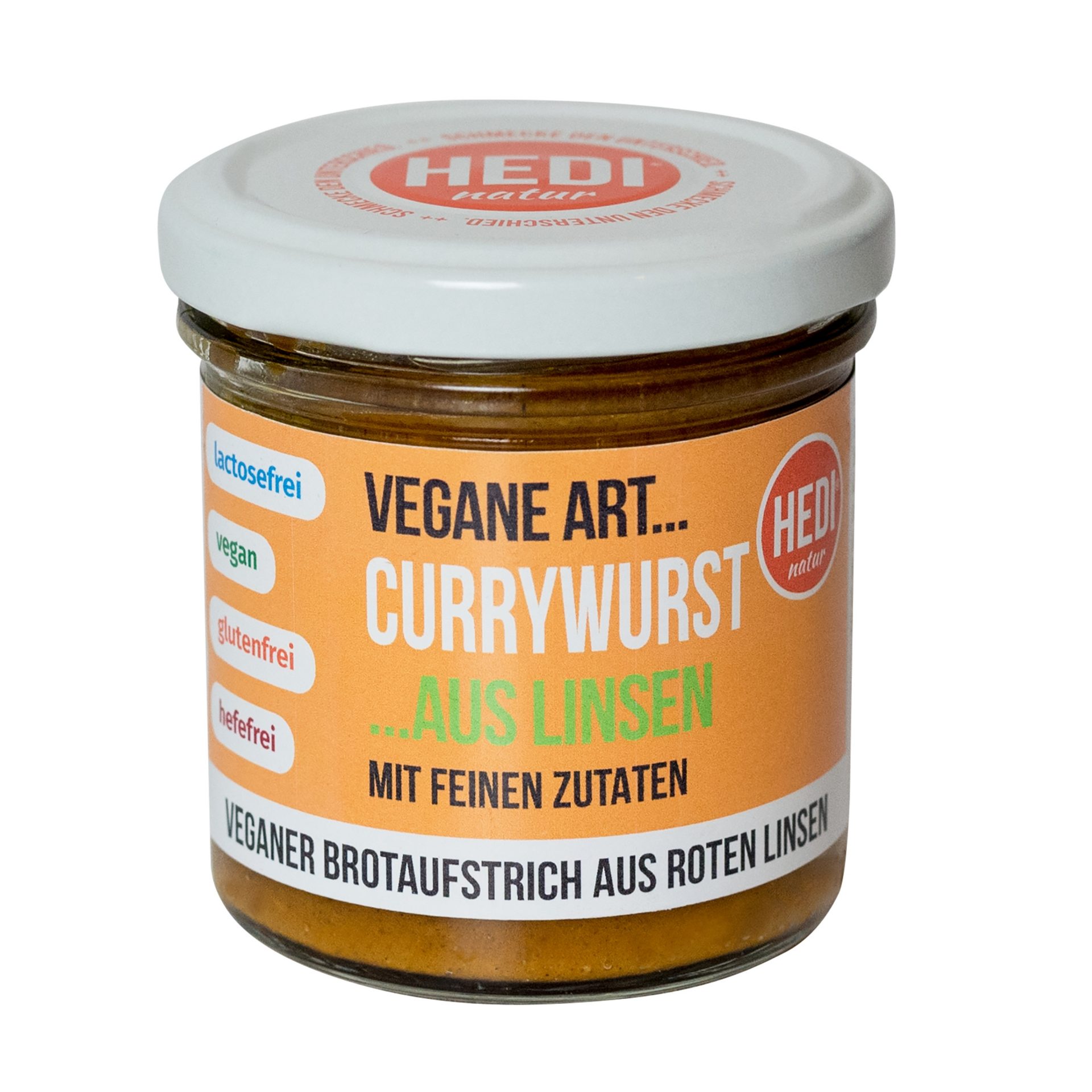 Vegane Art…Currywurst mit feinen Zutaten