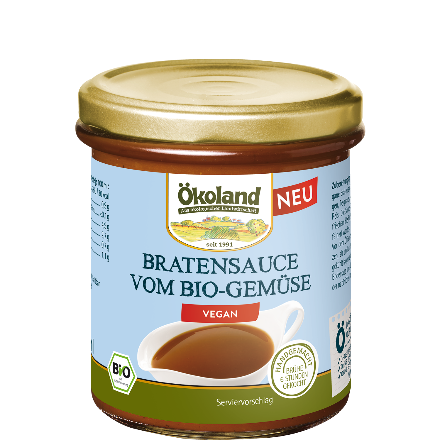 Vegane Bratensauce Gemüse
