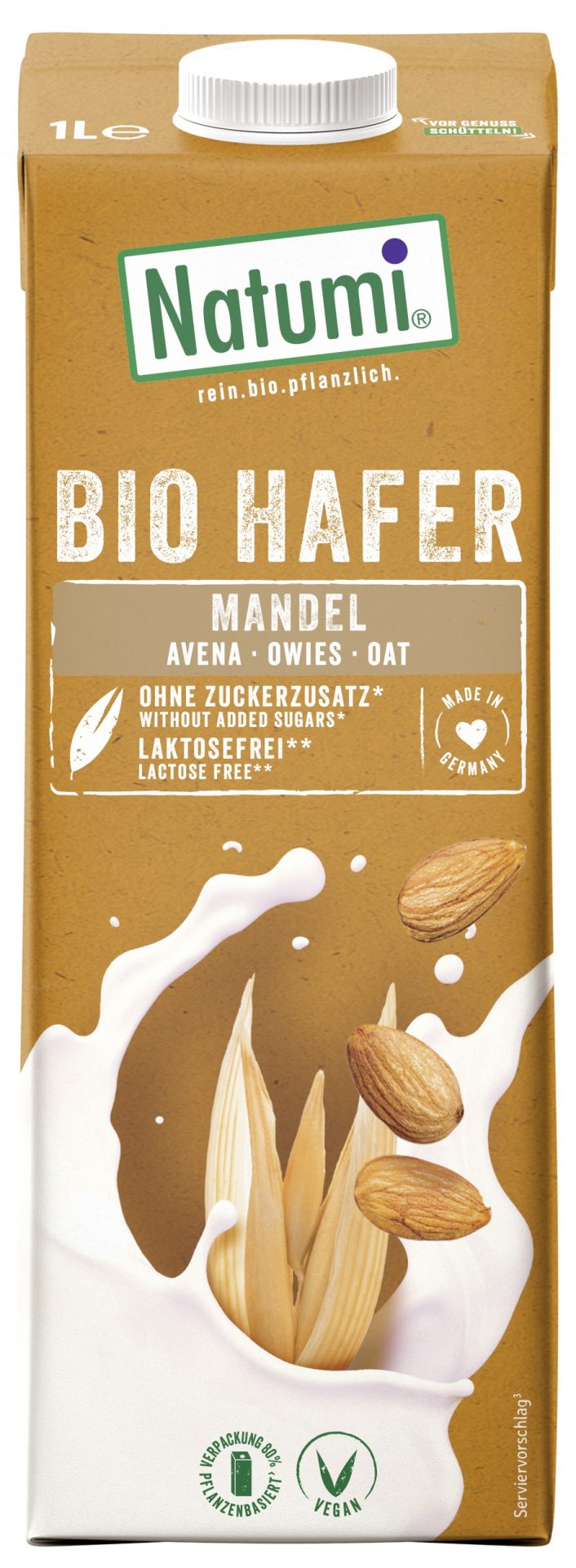 Hafer Mandel Natur
