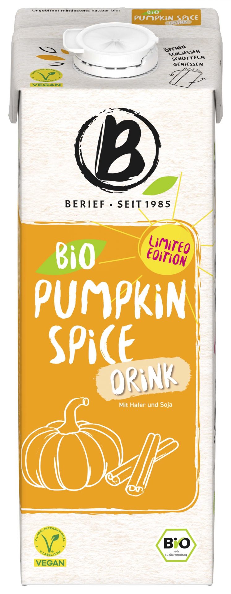 Pumpkin Spice drink Limited Edition