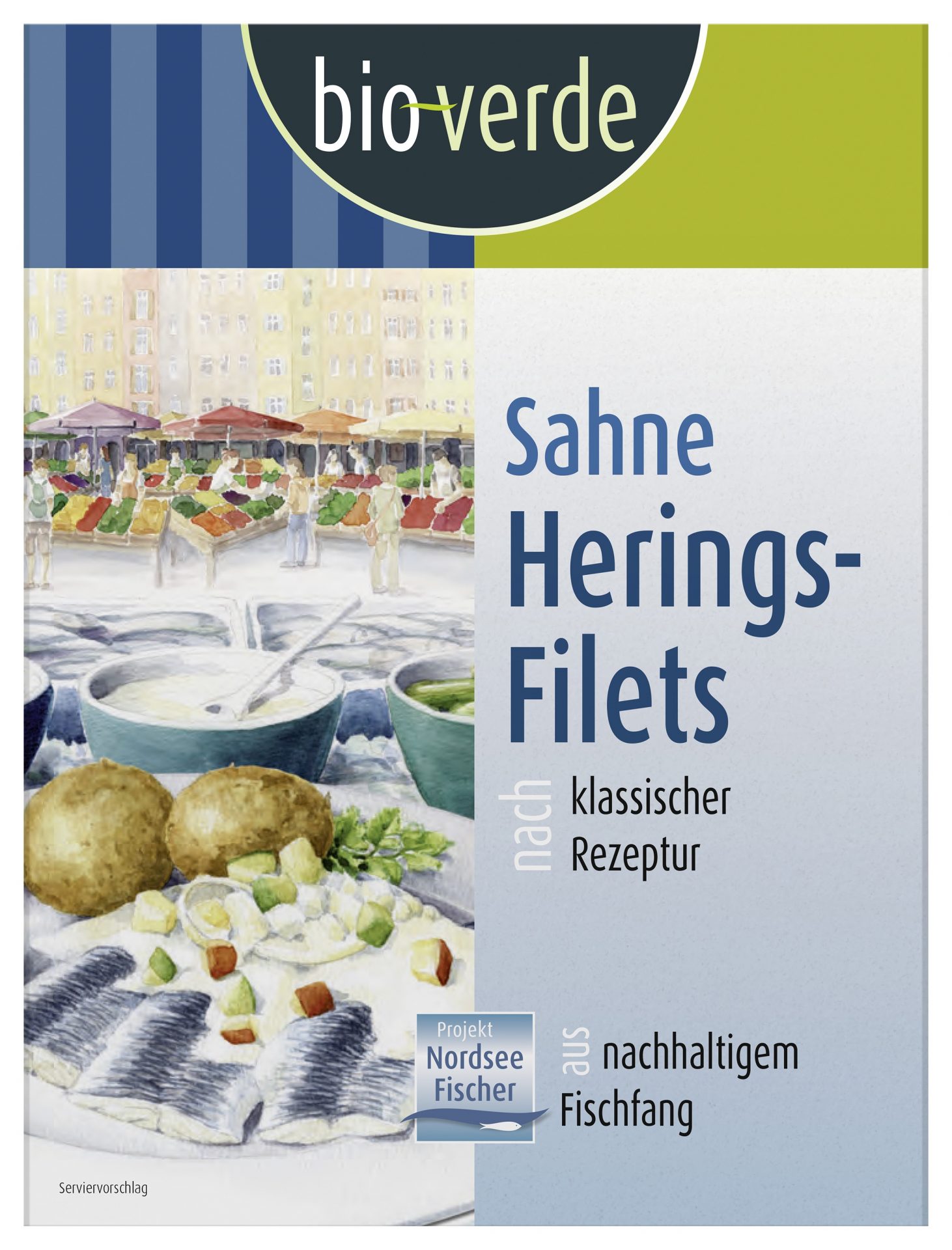 Sahne-Heringsfilets