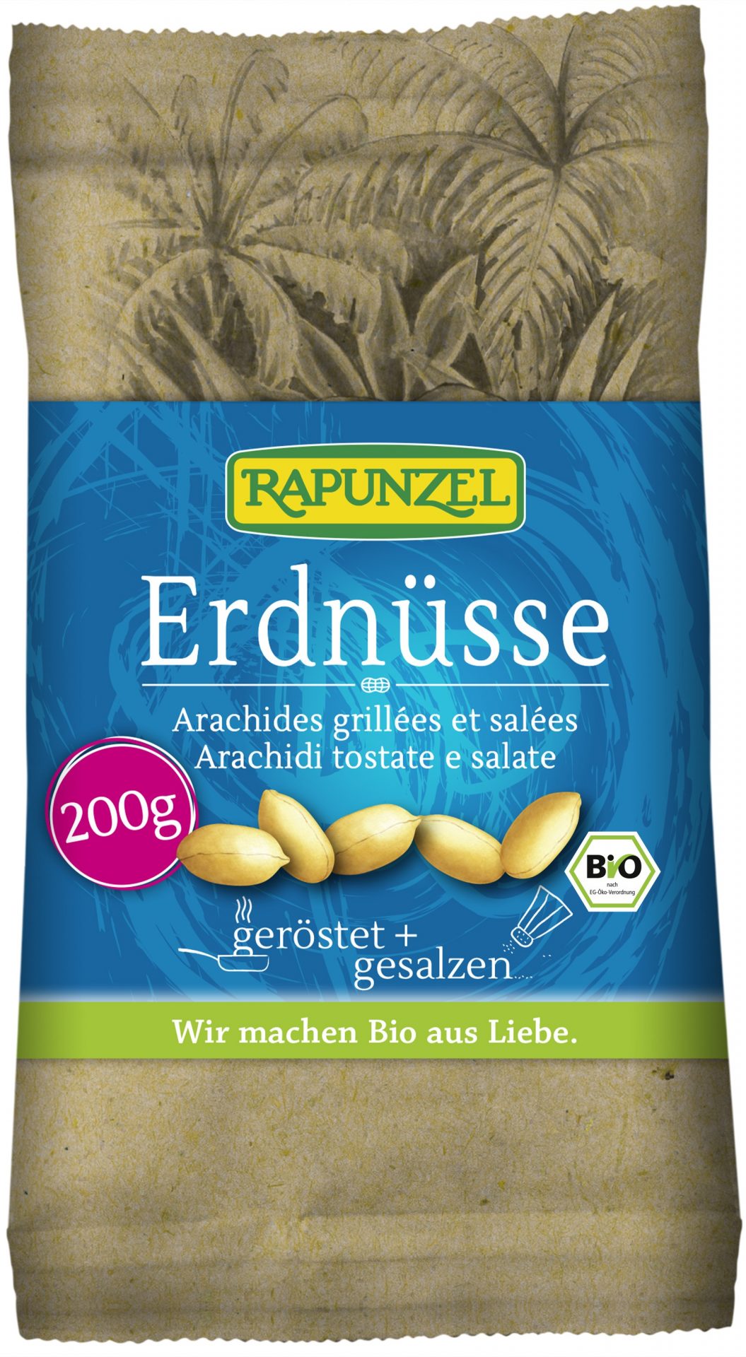 Erdnüsse geröstet und gesalzen