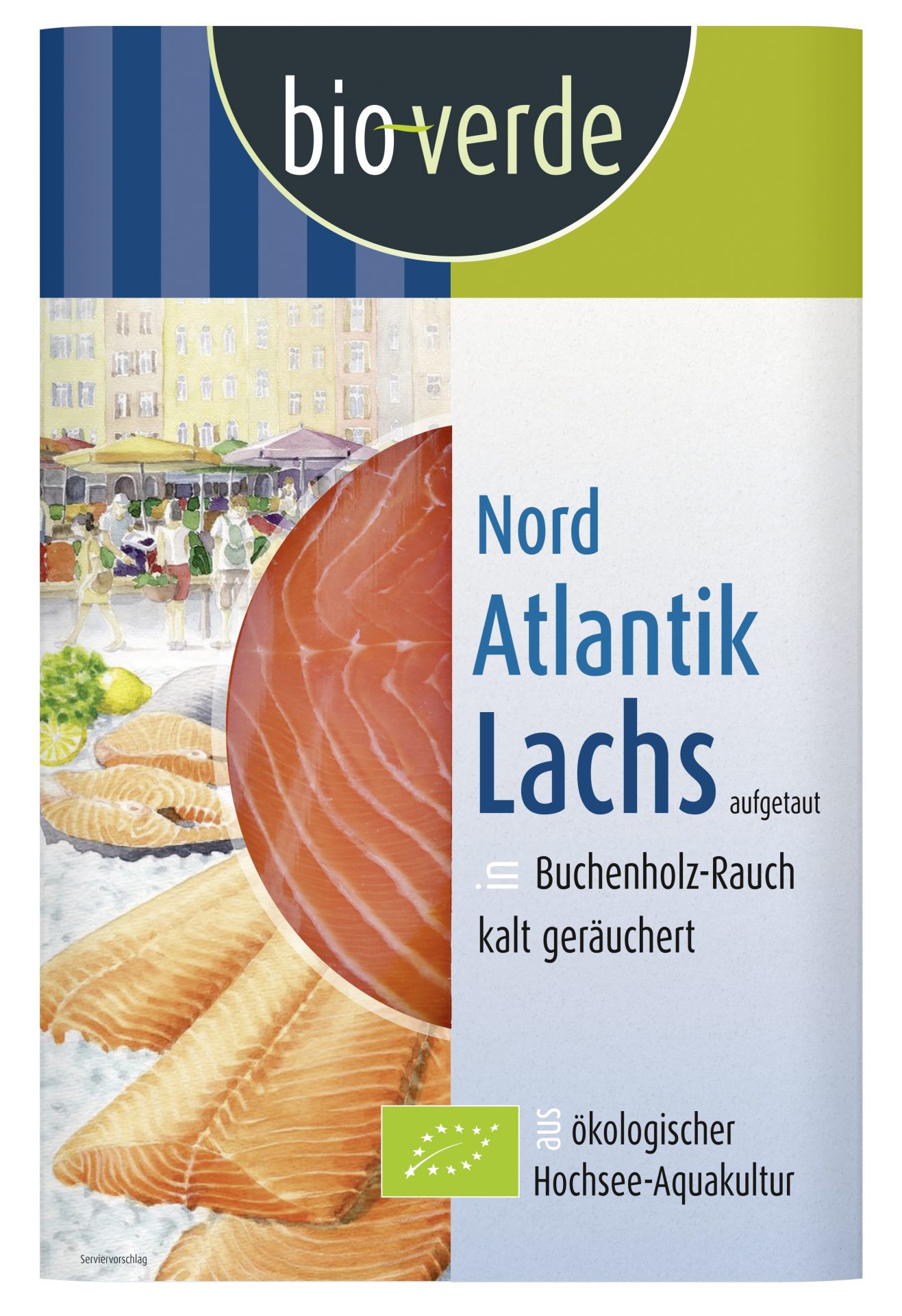 Nordatlantik Lachs geräuchert