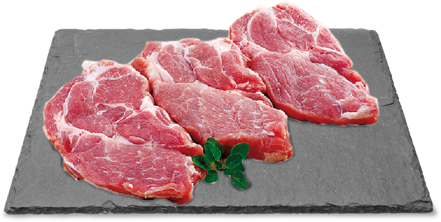 Schweine-Nacken ohne Knochen