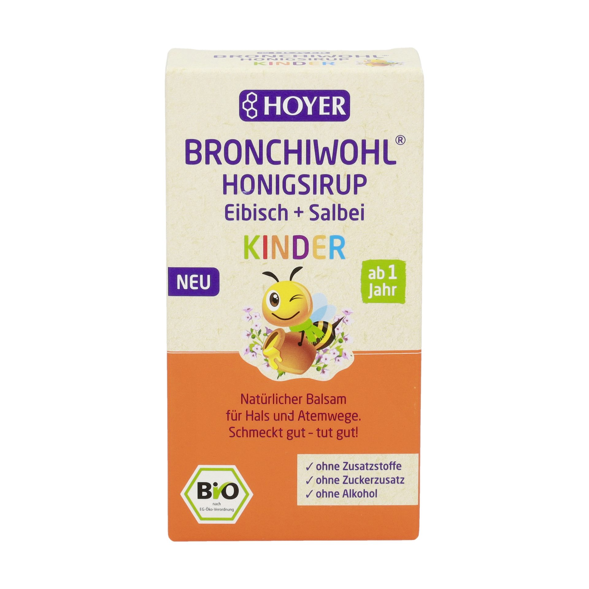 Bronchiwohl Honigsirup Kind