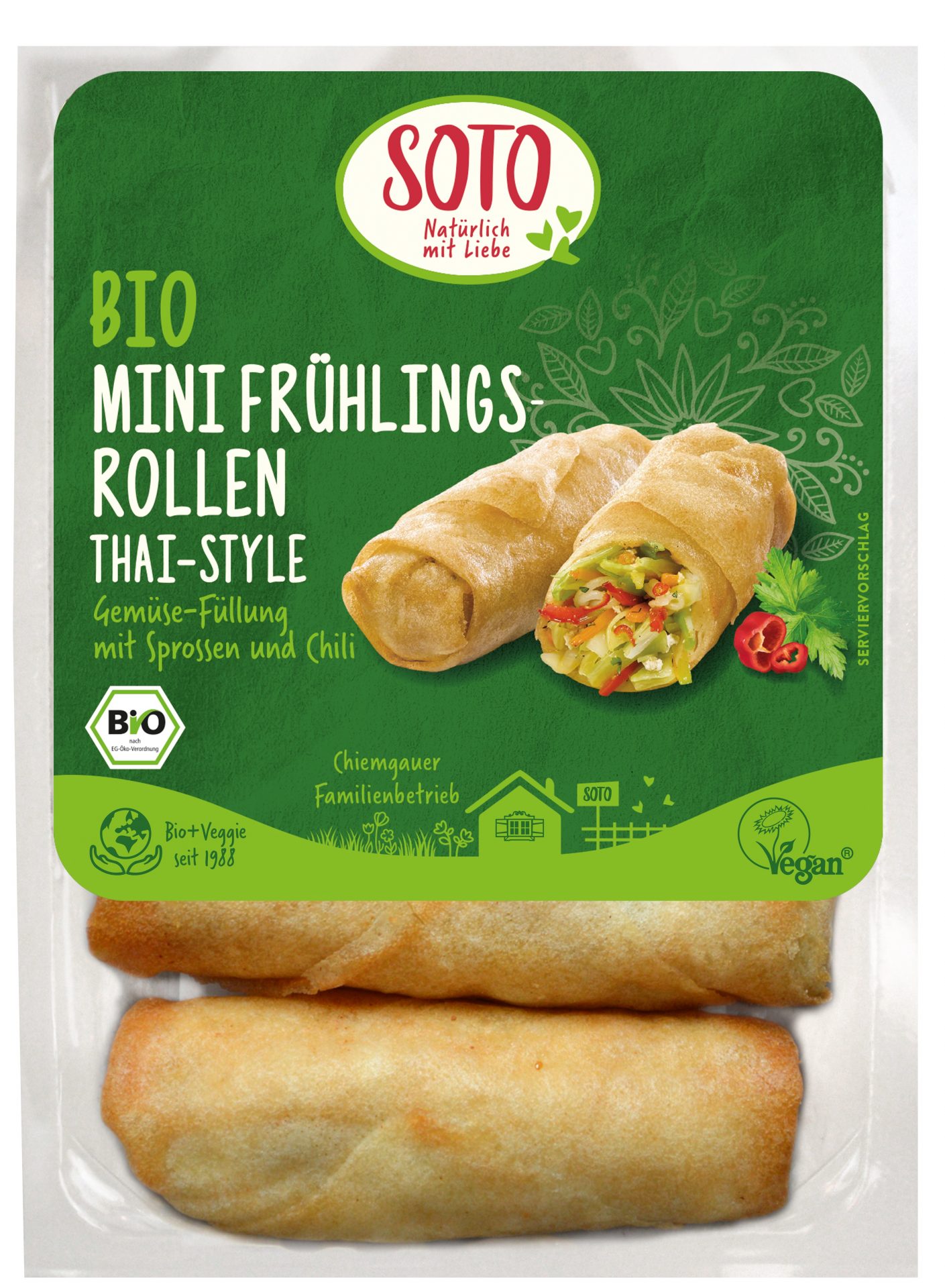 Mini-Frühlingsrollen thai