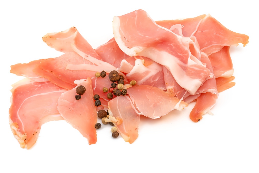 Schinkenspeck luftgetrocknet