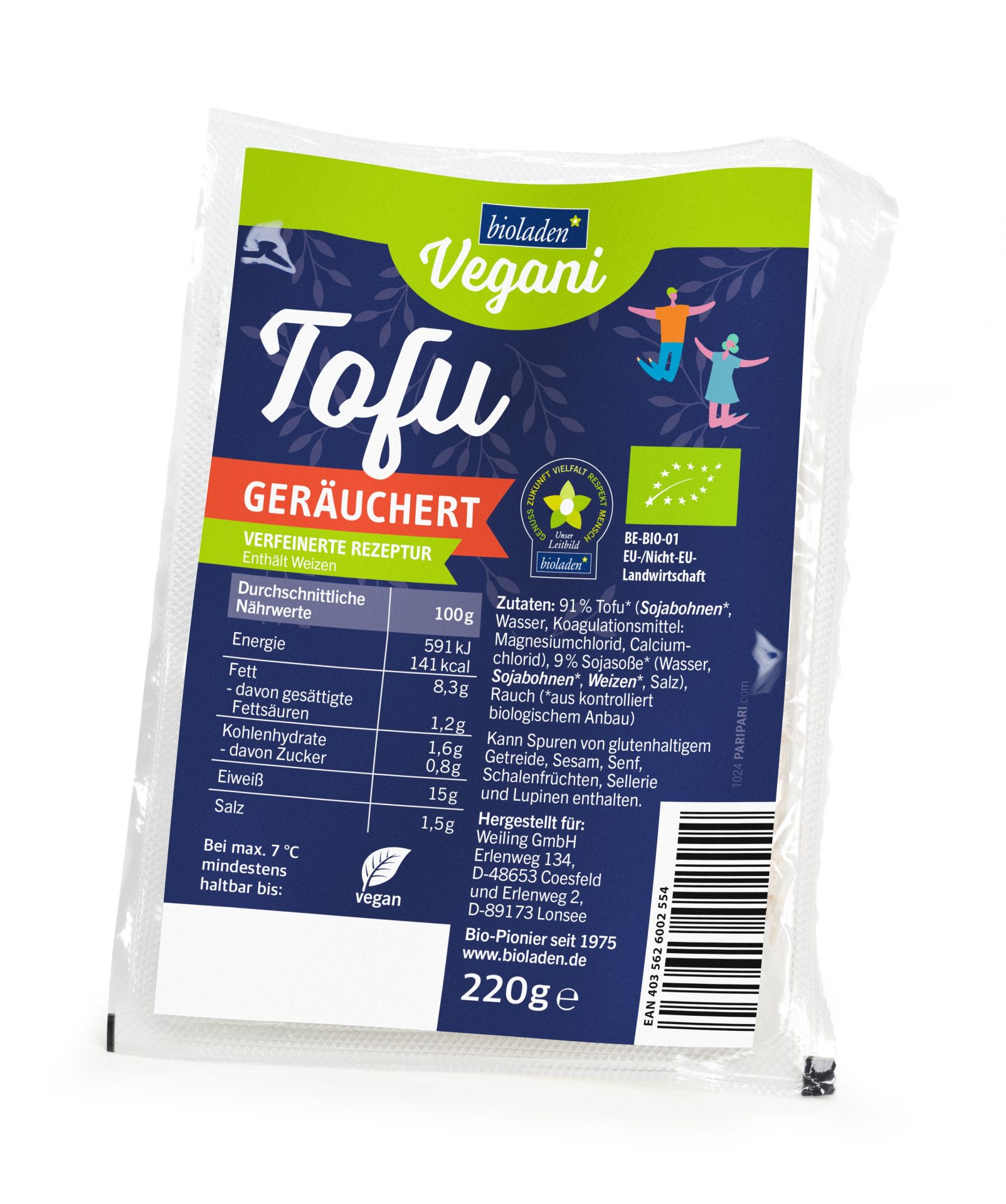 b*Tofu geräuchert VEGANI