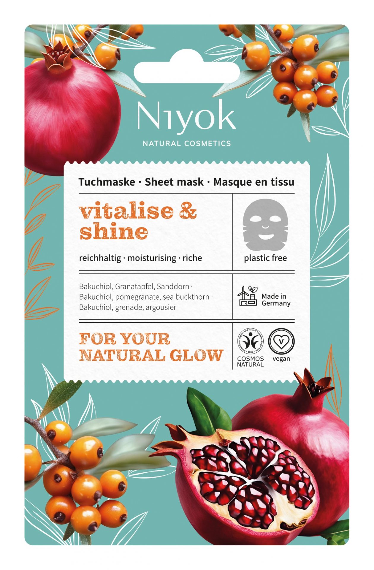 Tuchmaske vitalise & shine