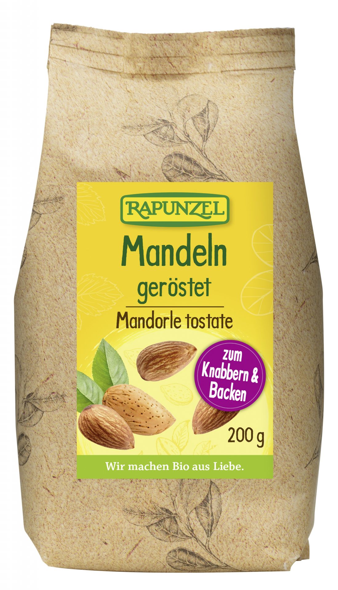 Mandeln geröstet