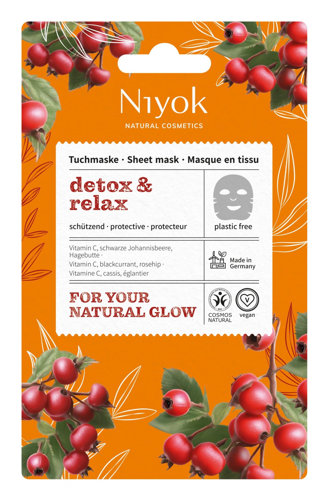Tuchmaske detox & relax