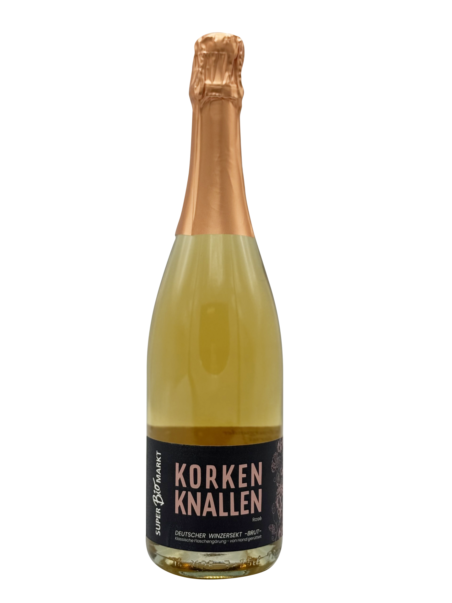 Korken Knallen Sekt rosé
