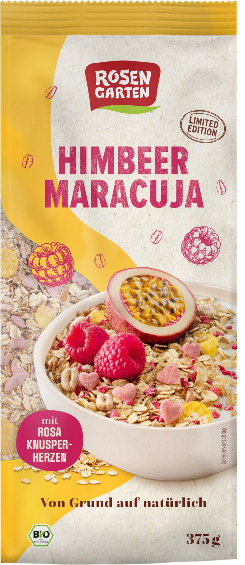 Himbeer Maracuja Müsli