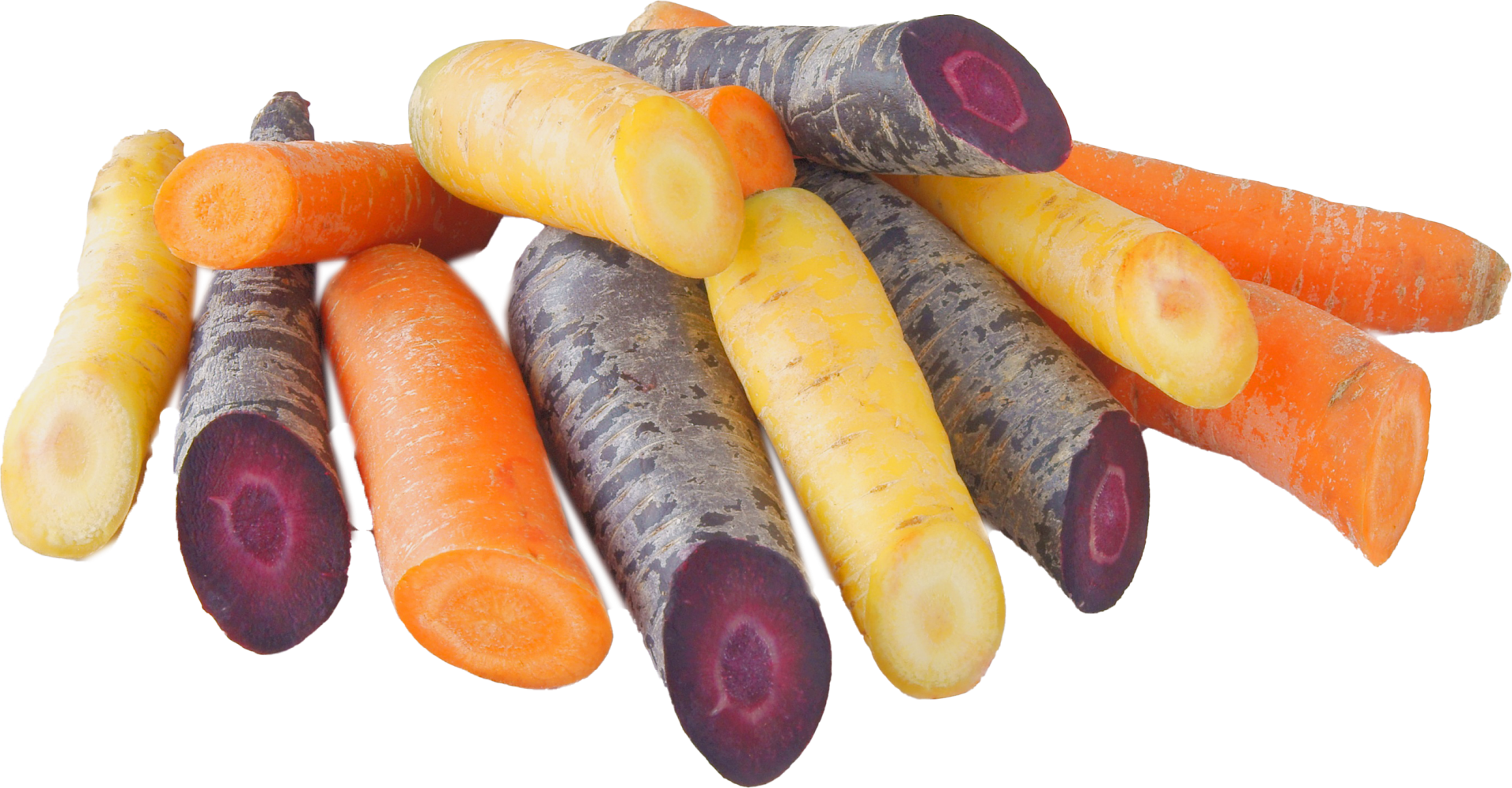 Möhren verschiedene Farben