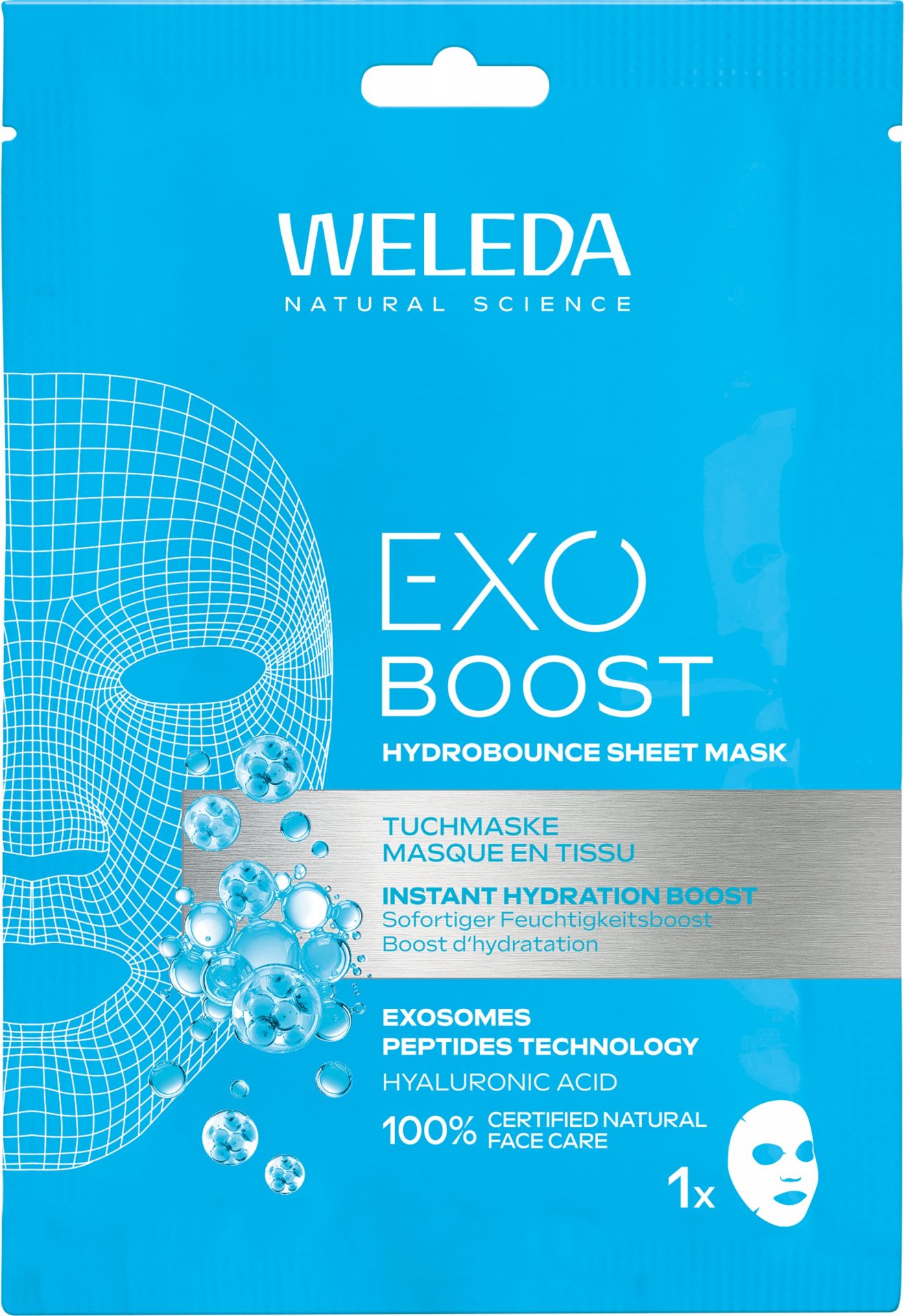 Exo Boost Tuchmaske Feuchtigkeit