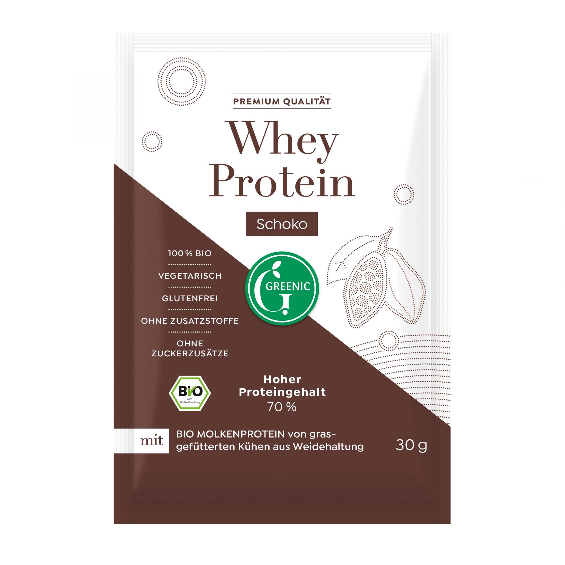 Whey Protein Mischung KakaoProbiergröße