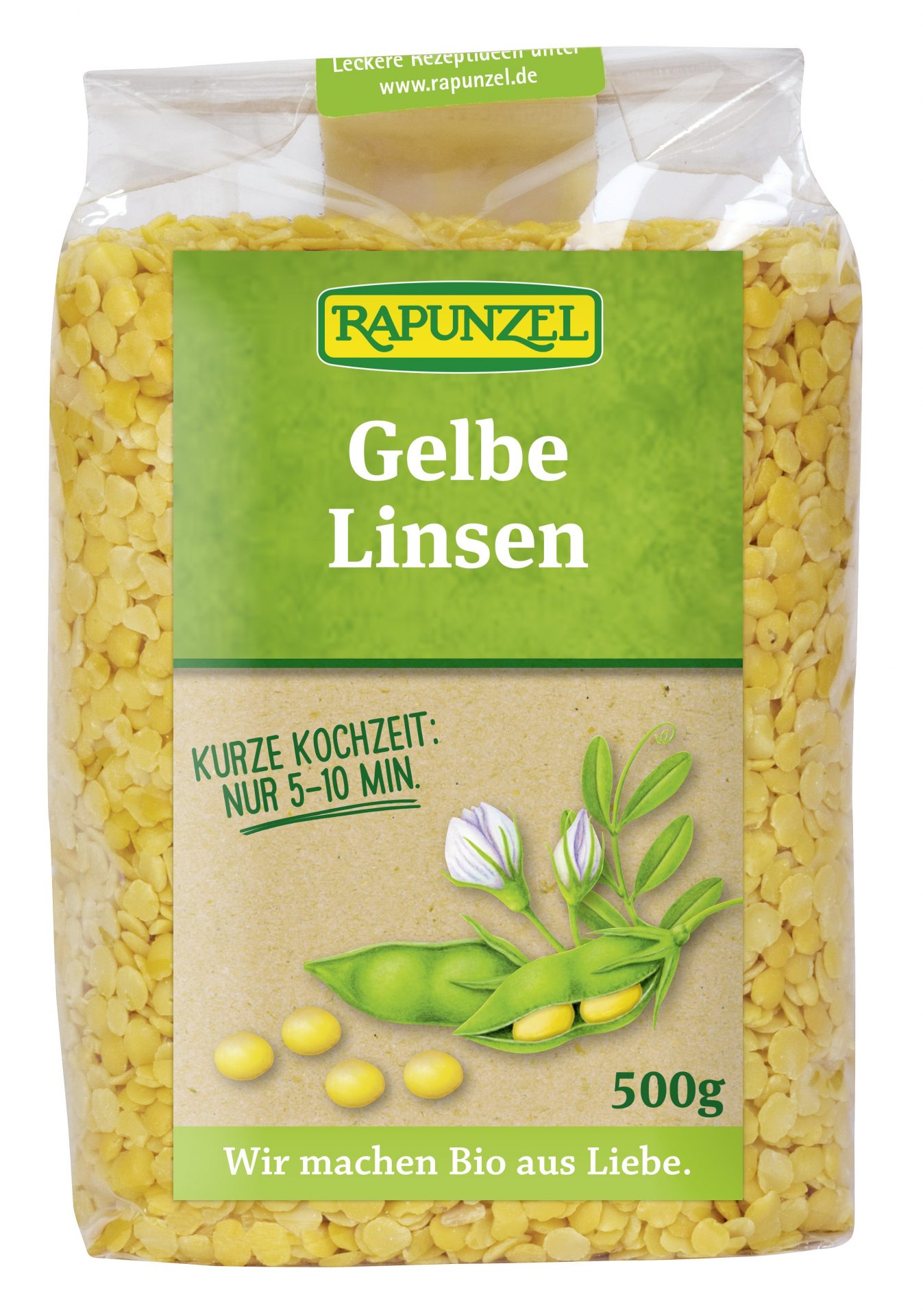 Gelbe Linsen