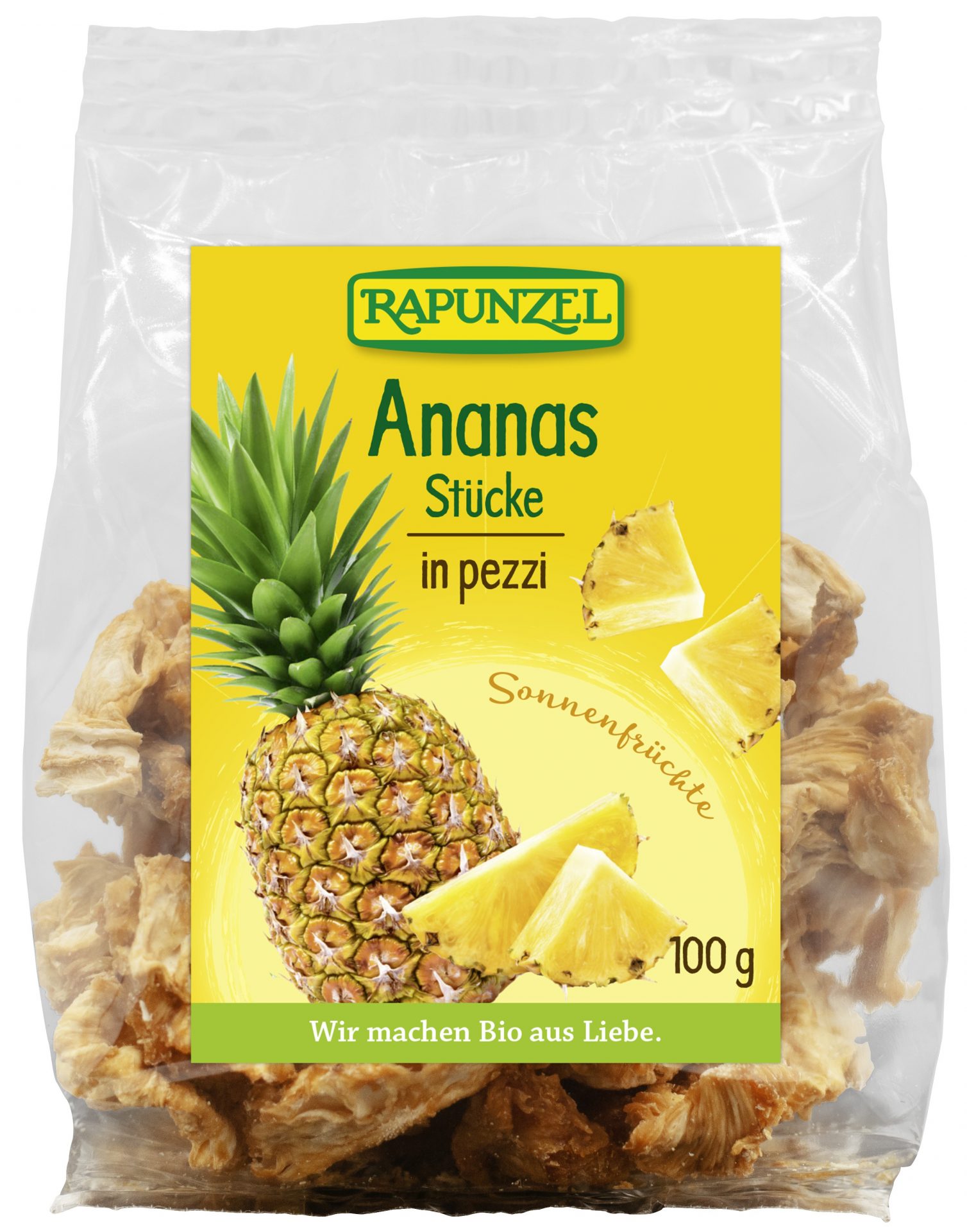 Ananas Ringe getrocknet