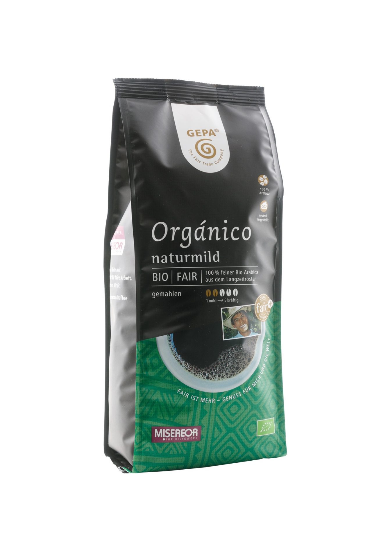 Bio Café Orgánico Softpack gemahlen