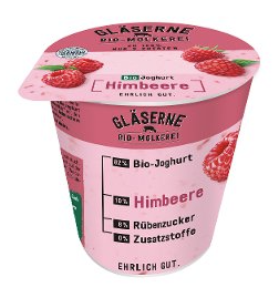 Joghurt pur Himbeere