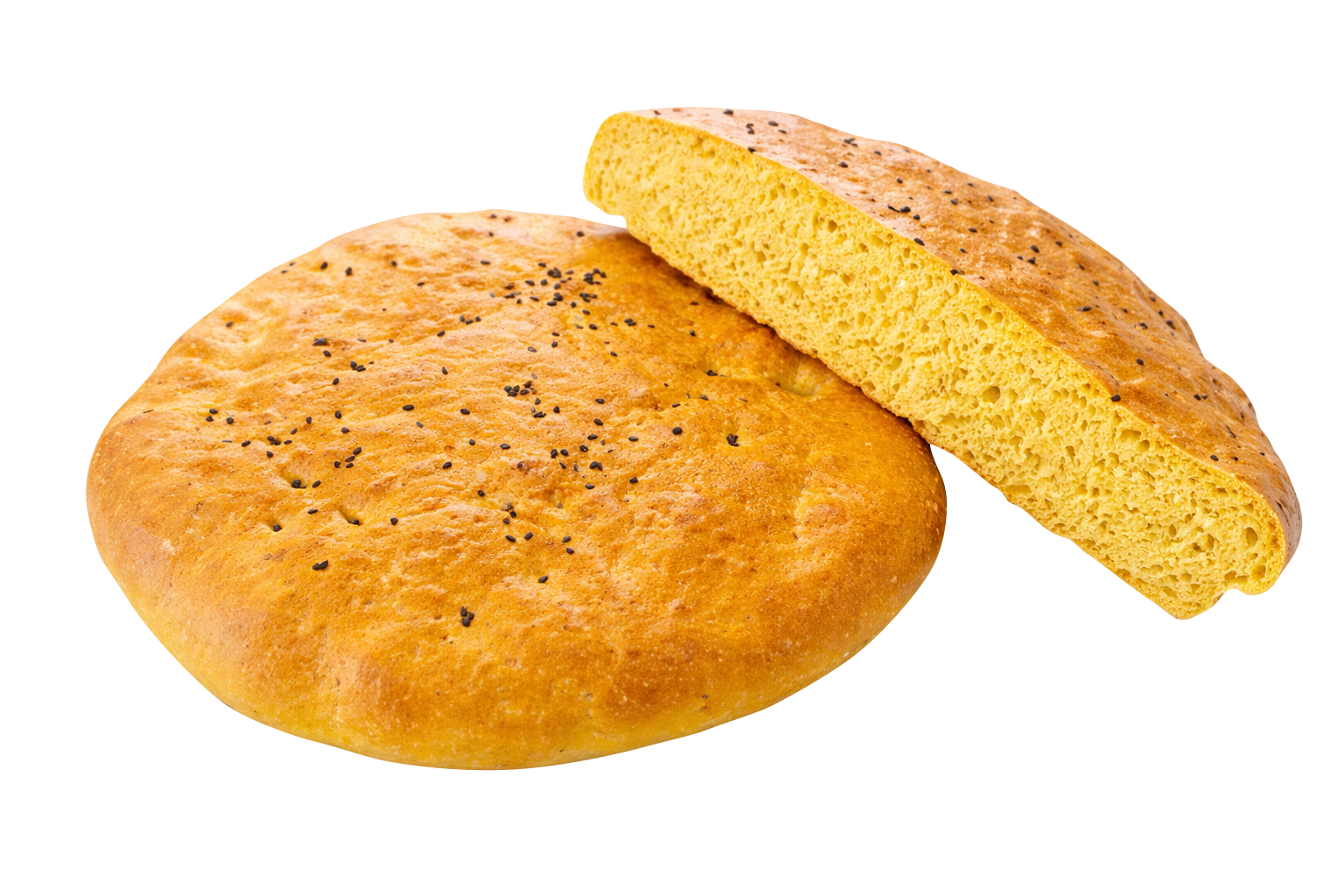 Pita-Fladen Kurkuma