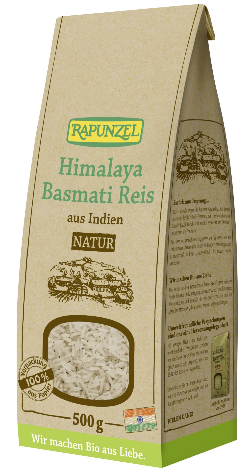 Himalaya-Basmatireis, natur