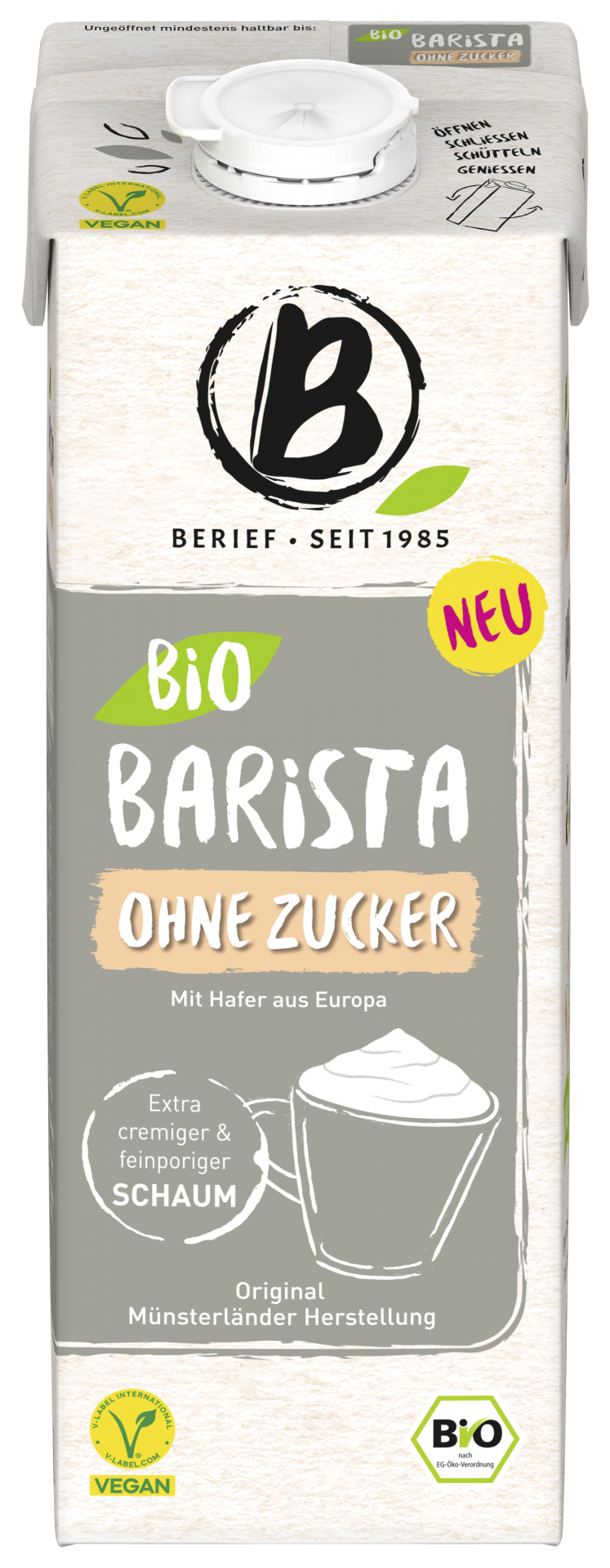 Barista ohne Zucker