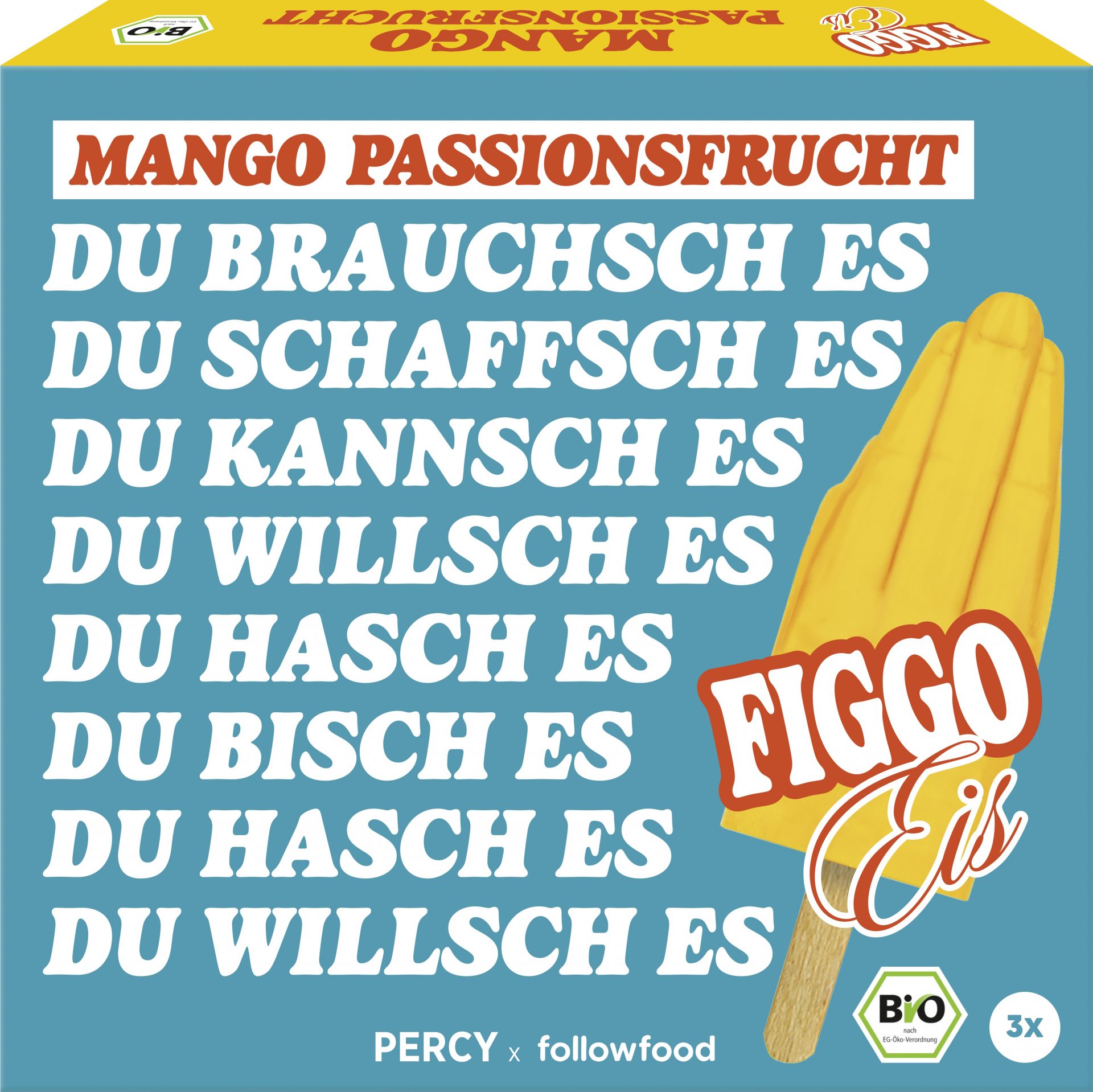 Stieleis Mango-Passionsfru