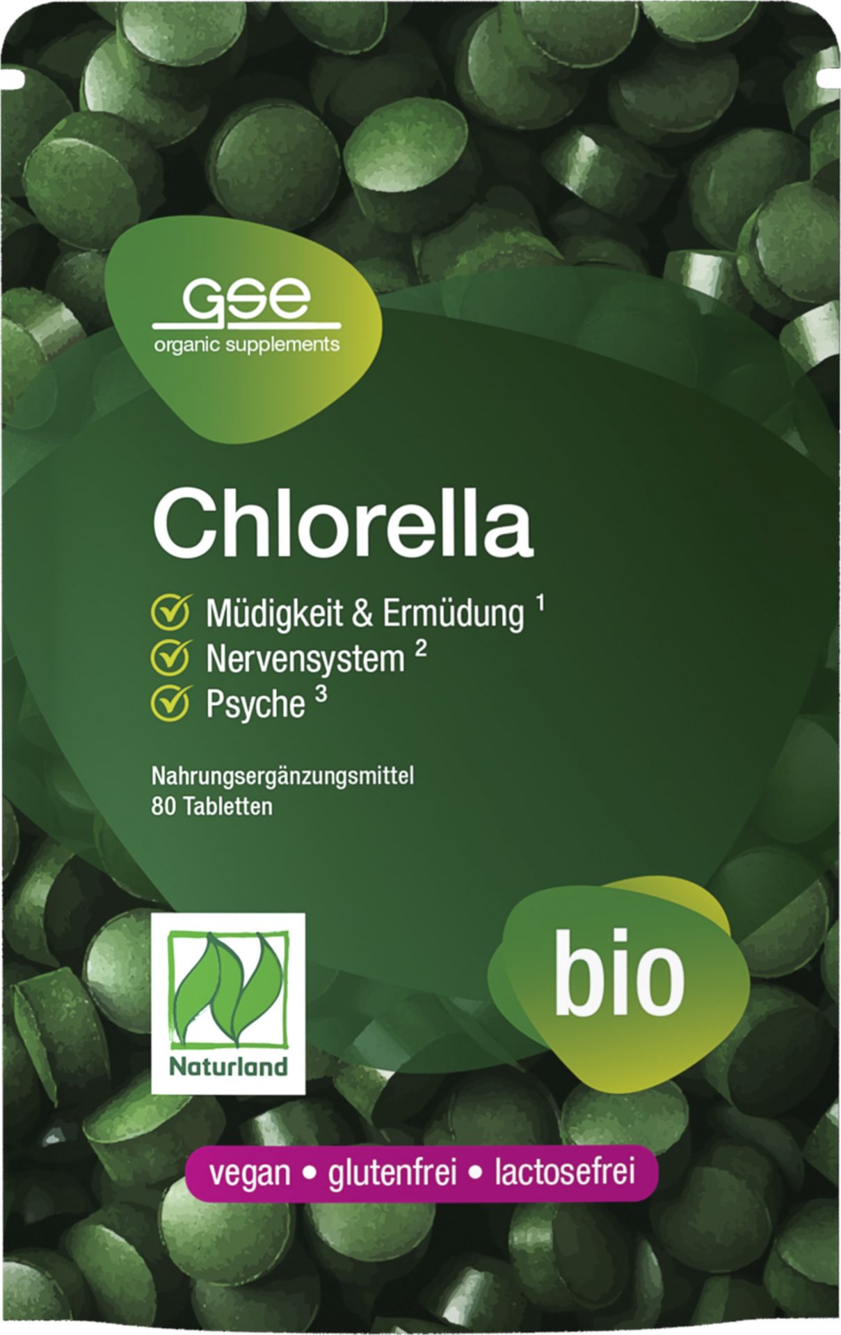 Bio-Chlorella-Tabletten