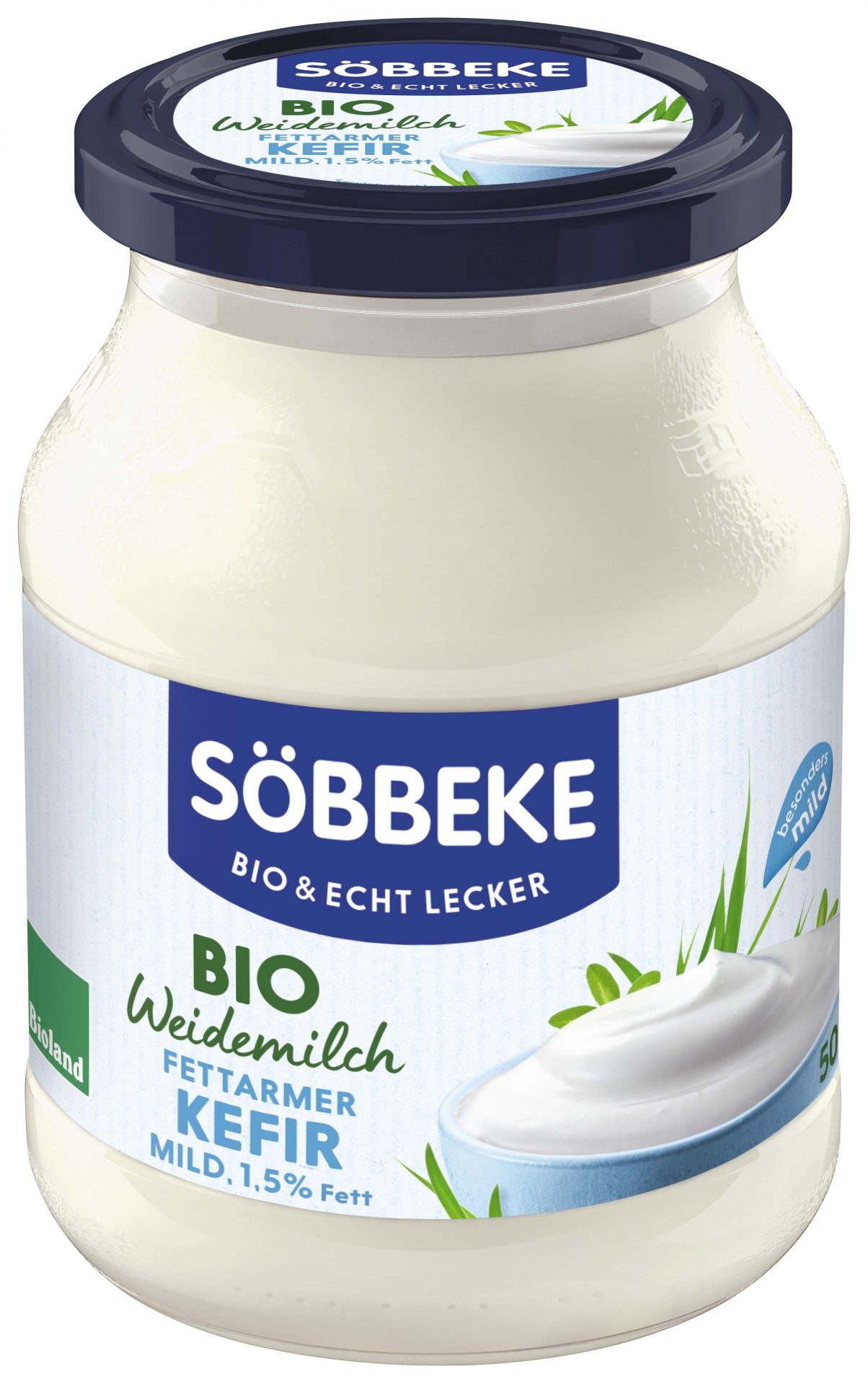 Kefir mild im Glas