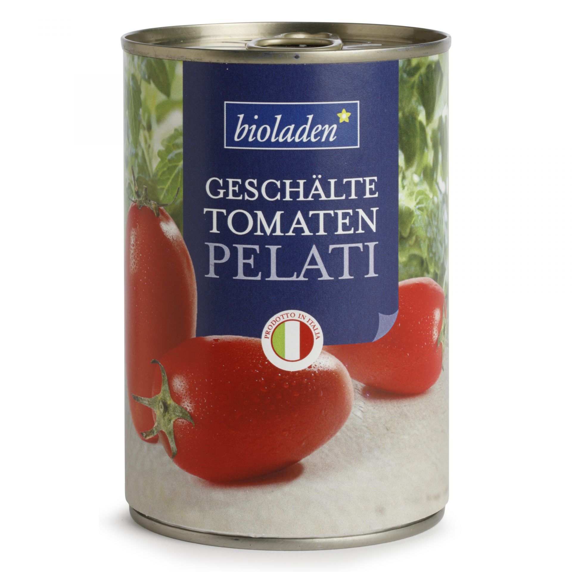 b* Pelati – geschälte Tomaten