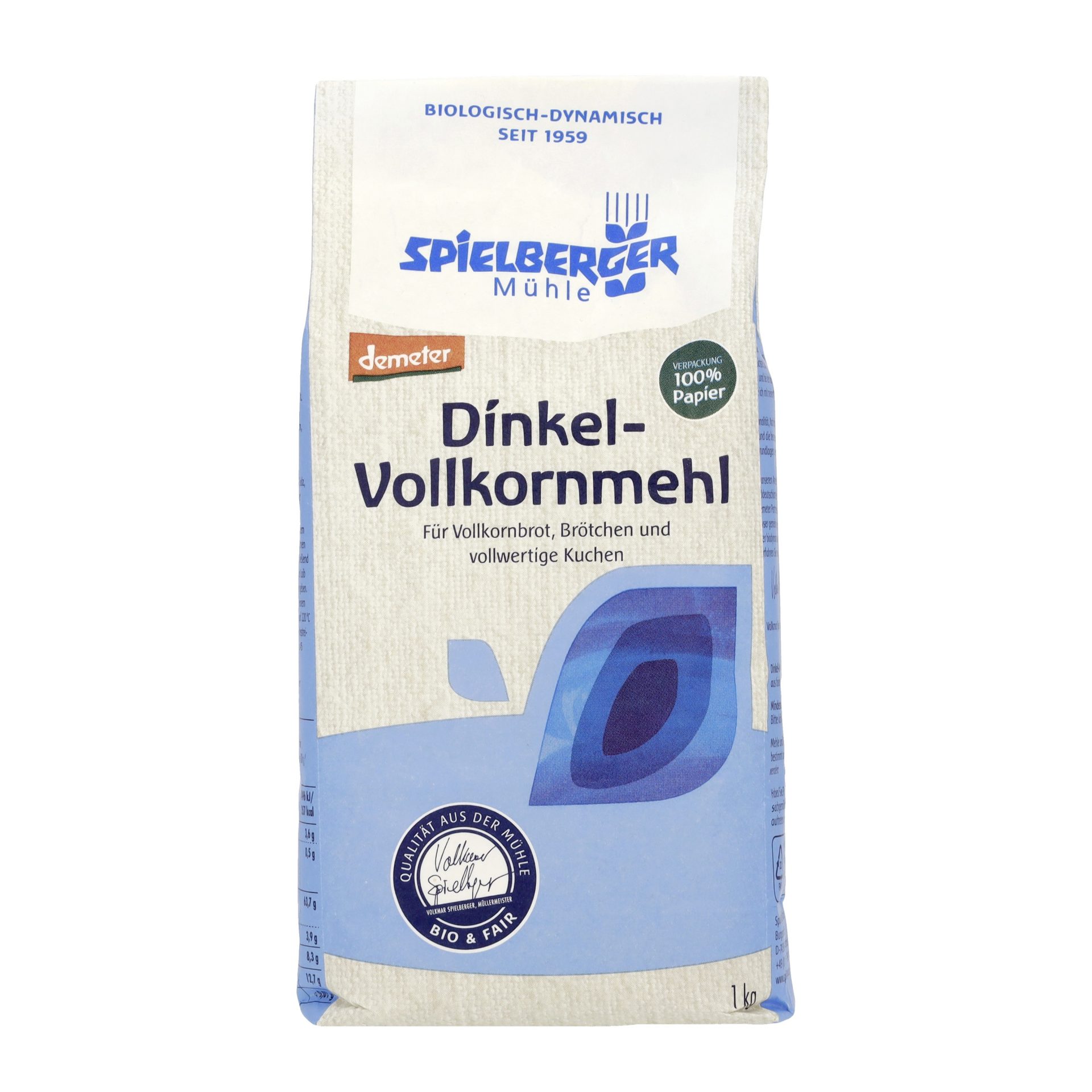 Dinkelmehl Vollkorn