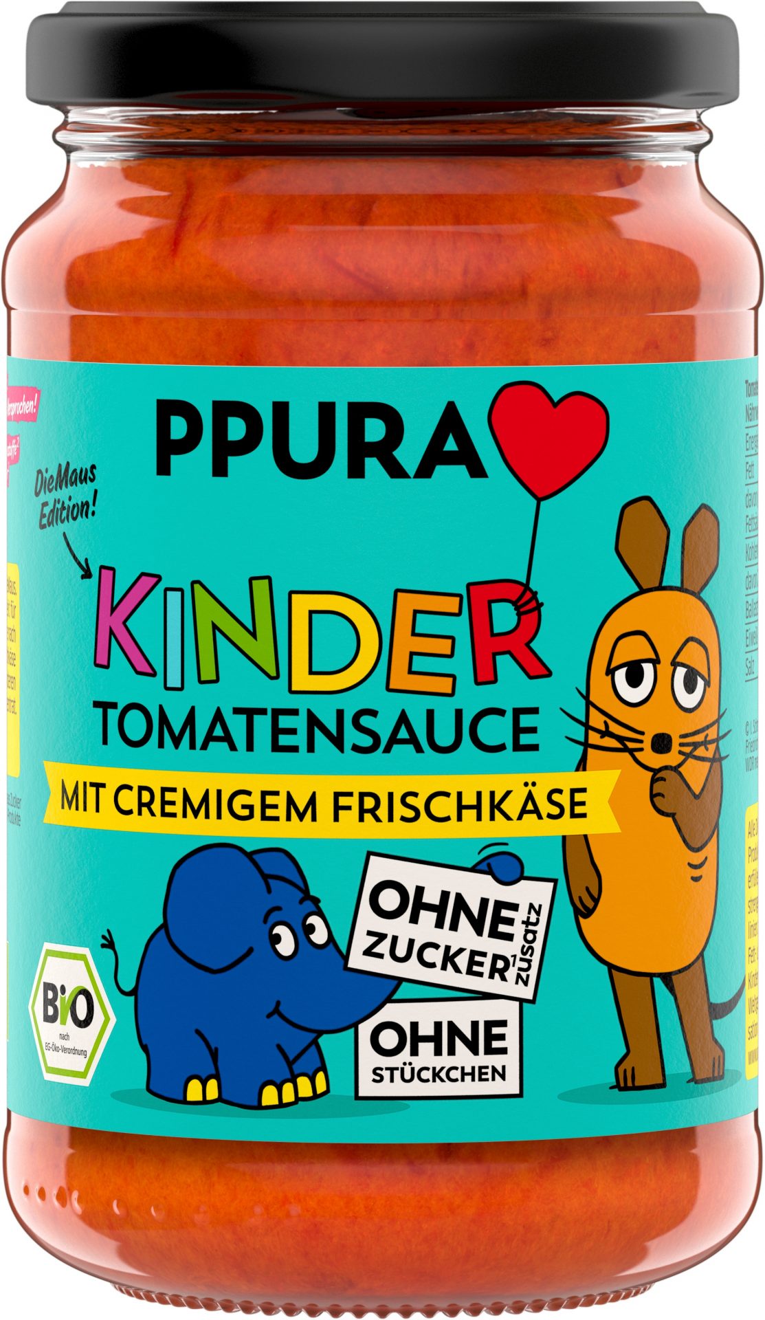 Tomatensauce für Kinder mit Frischkäse