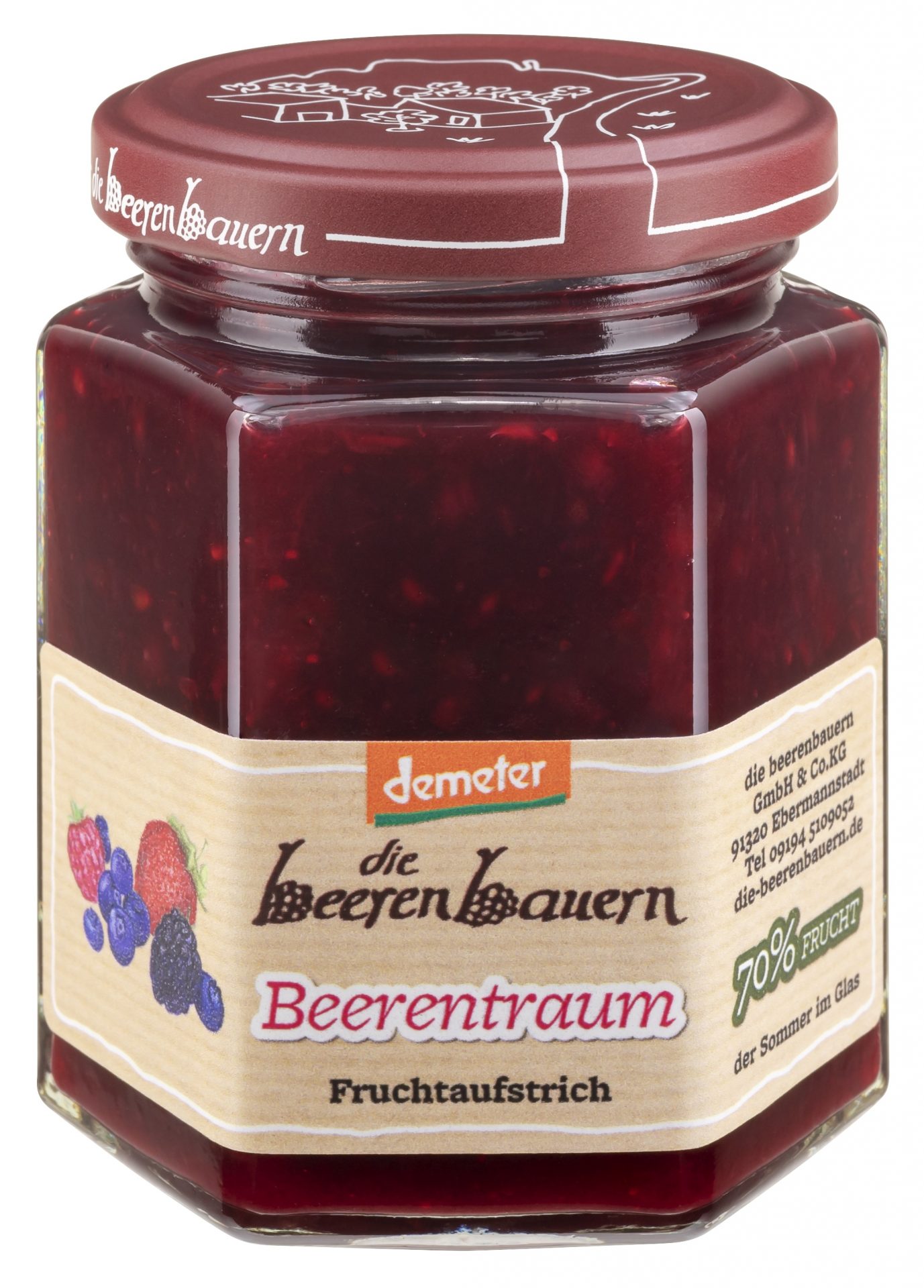 Fruchtaufstrich Beerentraum