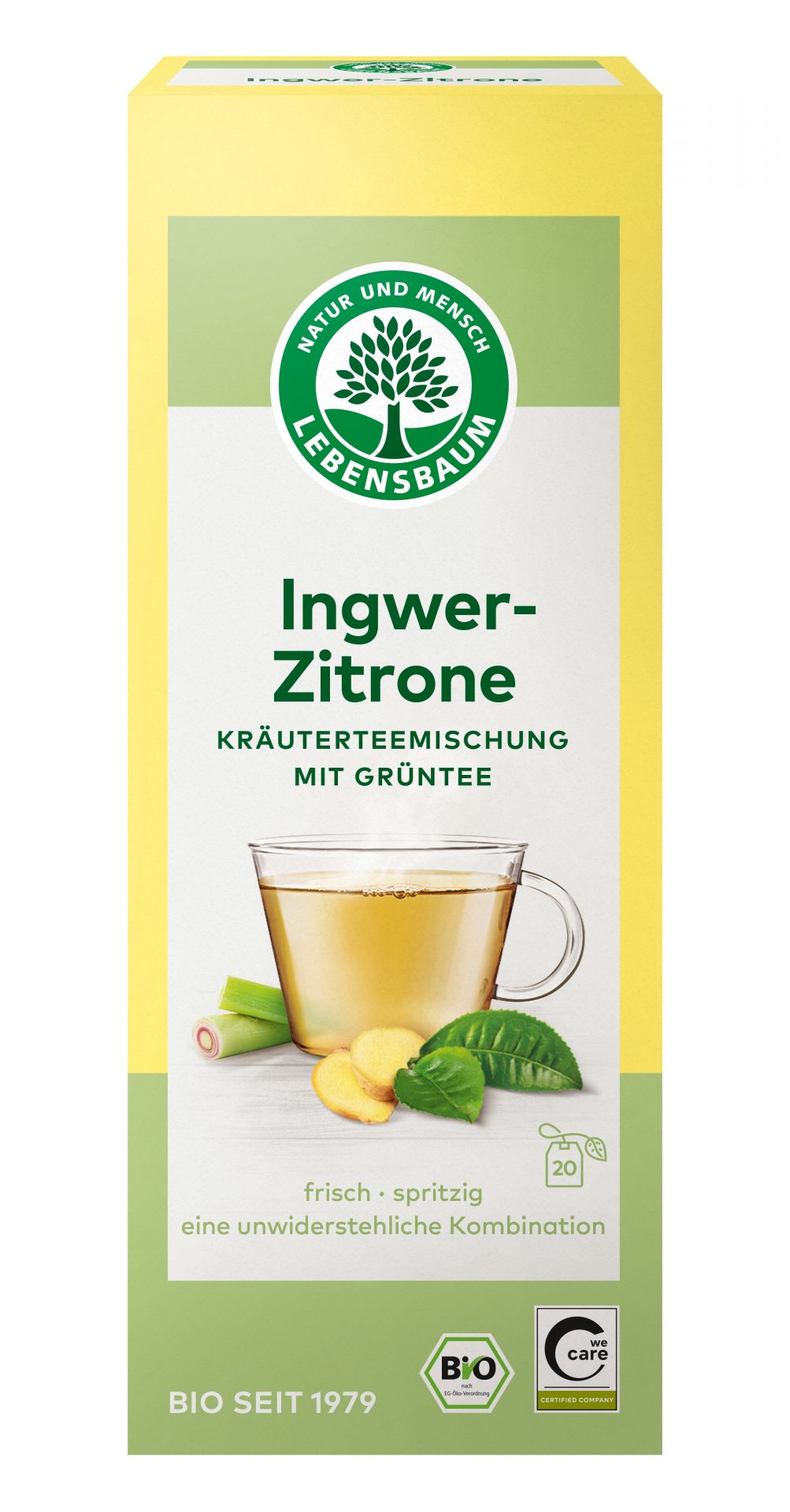 Ingwer Zitrone Grüntee TB
